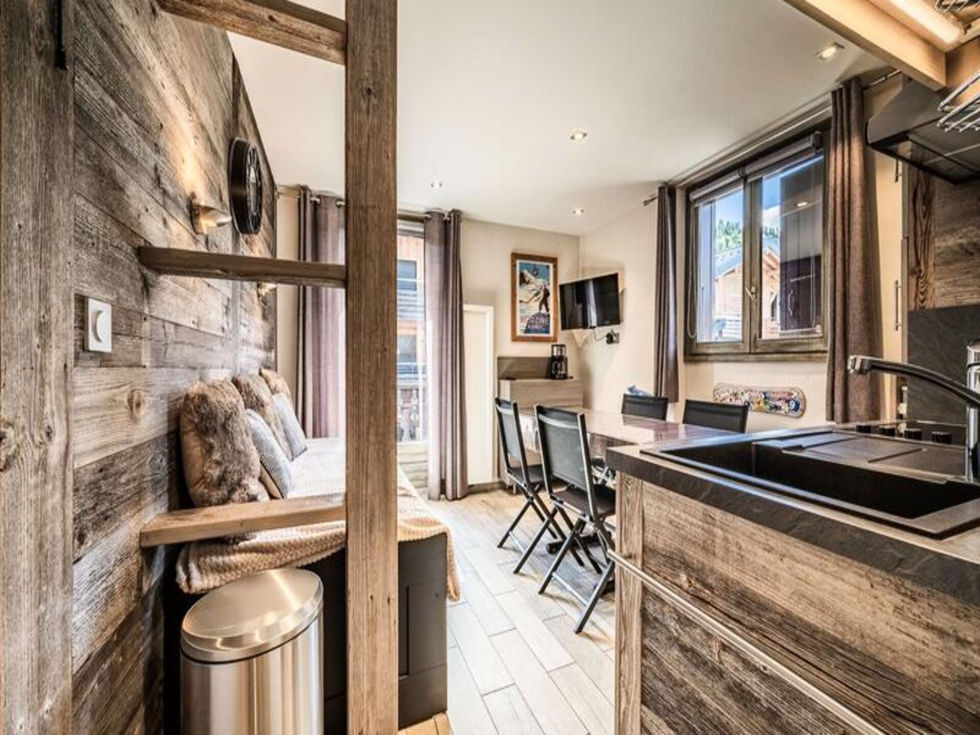 Résidence Edelweiss: Knus appartement in hartje Morzine, 100m van de pistes - foto 11
