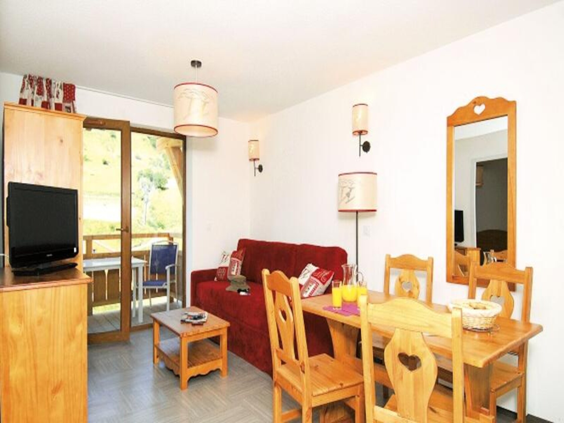 Appartement in Vars met uitzicht op de piste en zwembad - foto 5