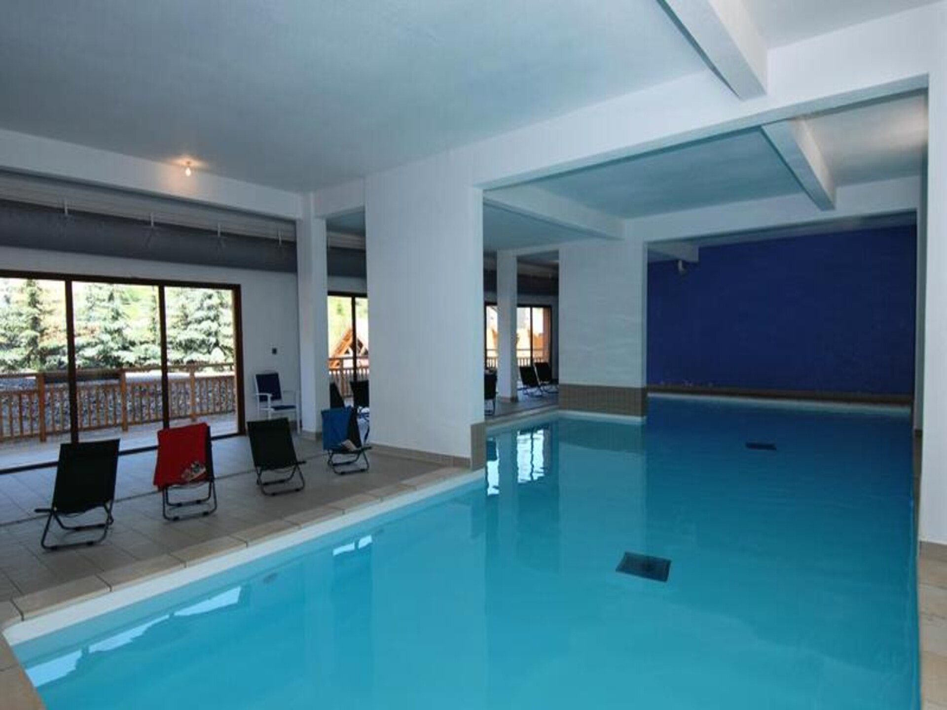 Appartement in Vars met uitzicht op de piste en zwembad - foto 8