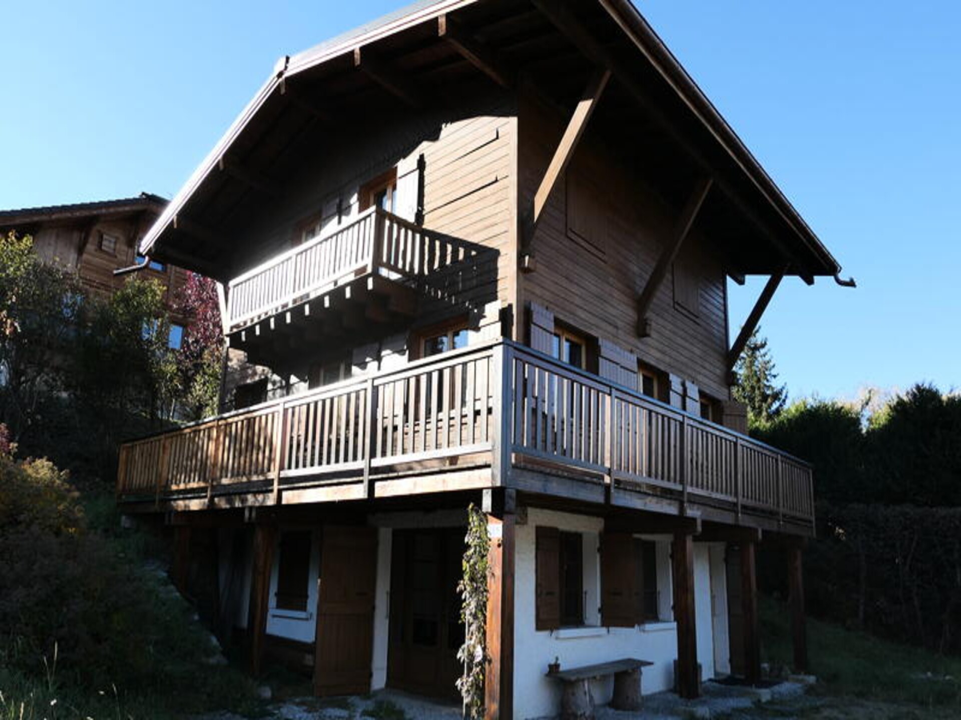 Vrijstaand chalet met Mont Blanc uitzicht voor 7 personen bij Saint-Gervais - foto 1