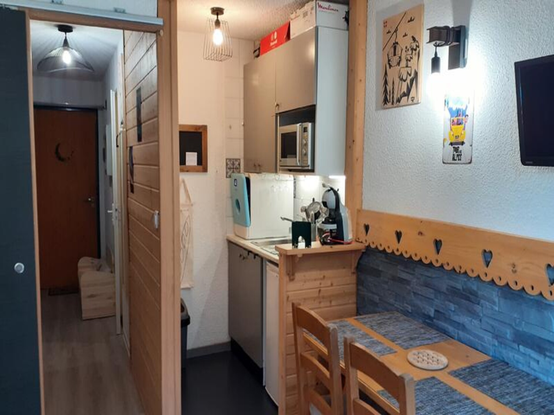 Knusse studio op 20m van de piste in Valfréjus - foto 1