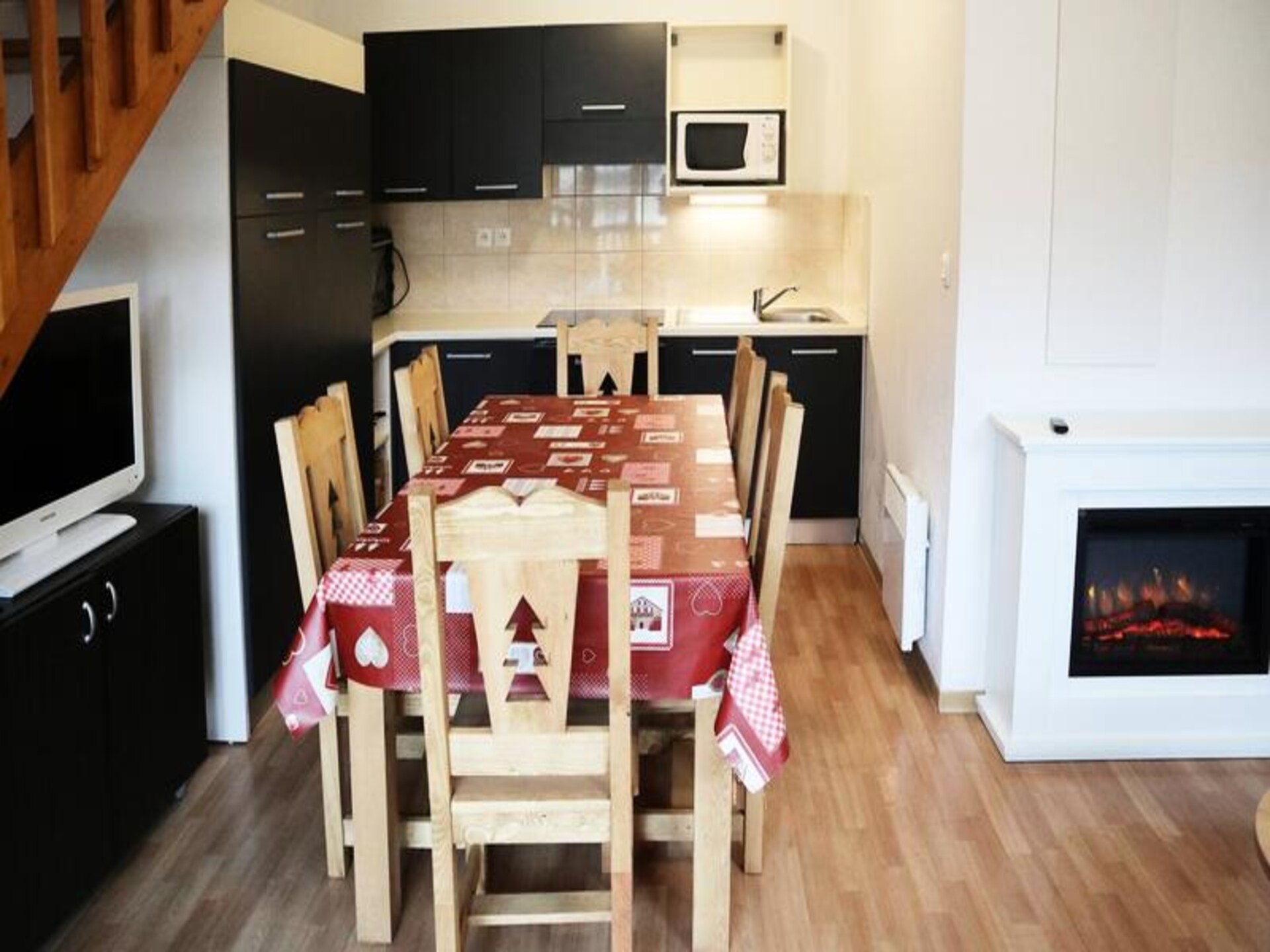 Duplexappartement op 1800m met balkon en zwembad in Les Orres - foto 2