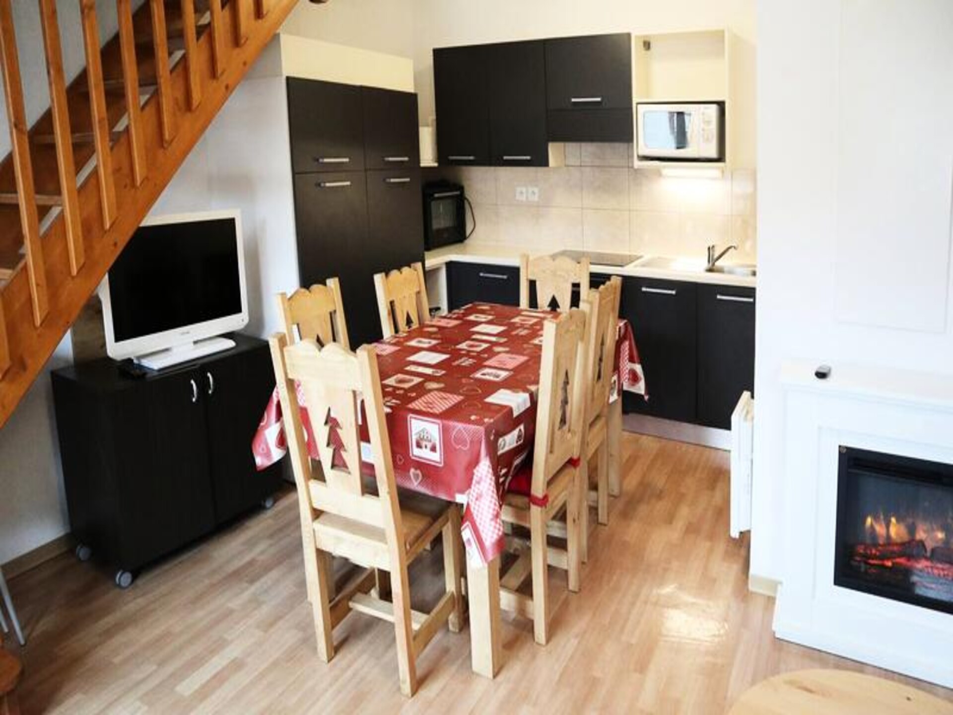 Duplexappartement op 1800m met balkon en zwembad in Les Orres - foto 3