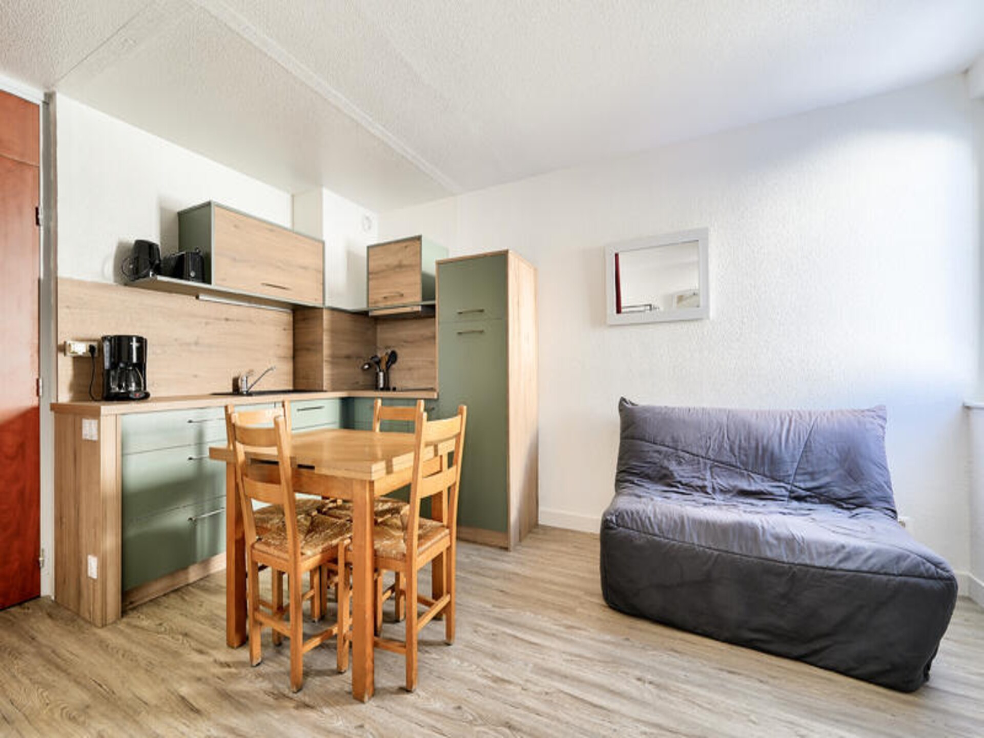 Appartement 30m² aan de piste in La Mongie – 4 personen - foto 4
