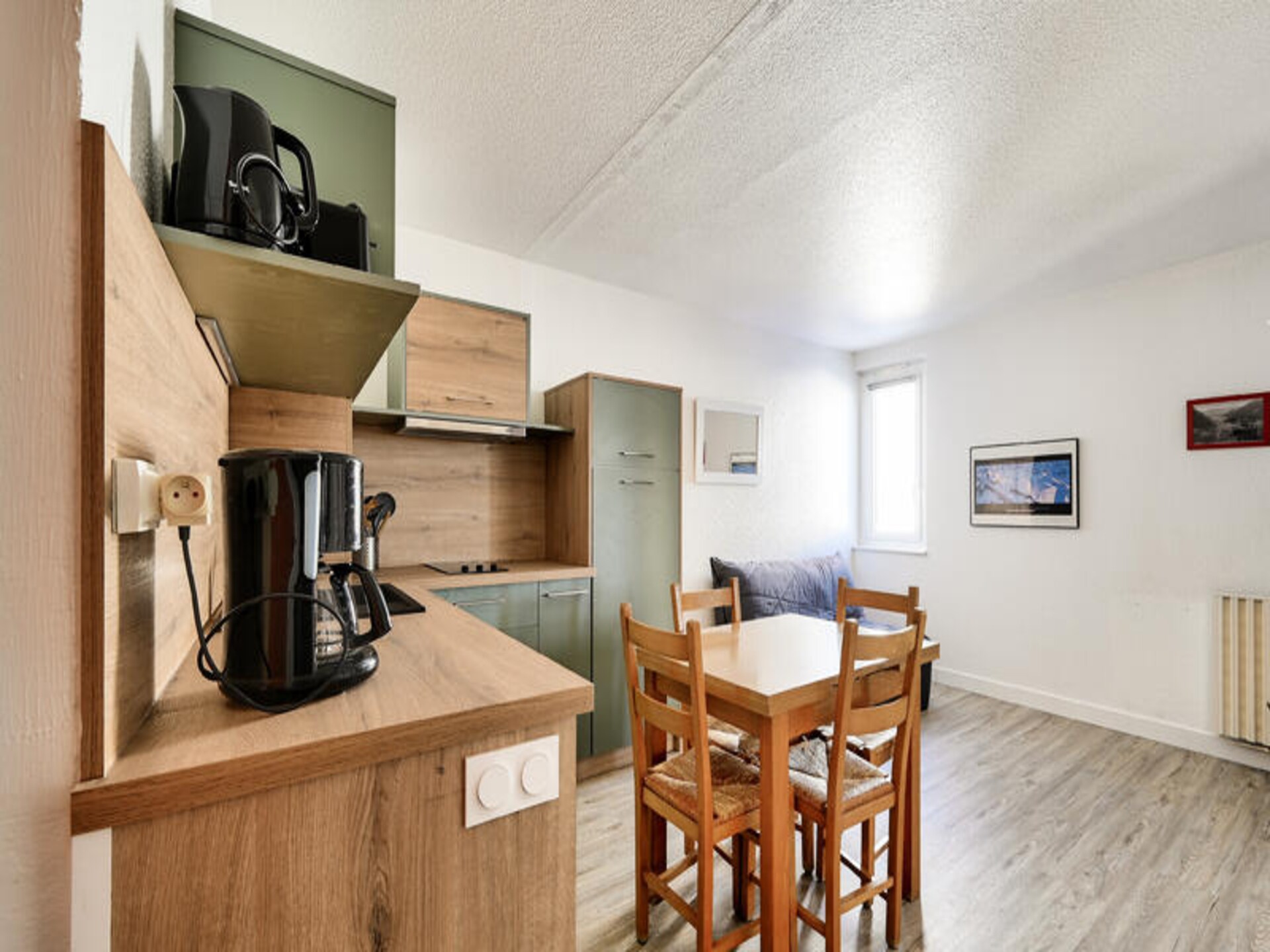 Appartement 30m² aan de piste in La Mongie – 4 personen - foto 7