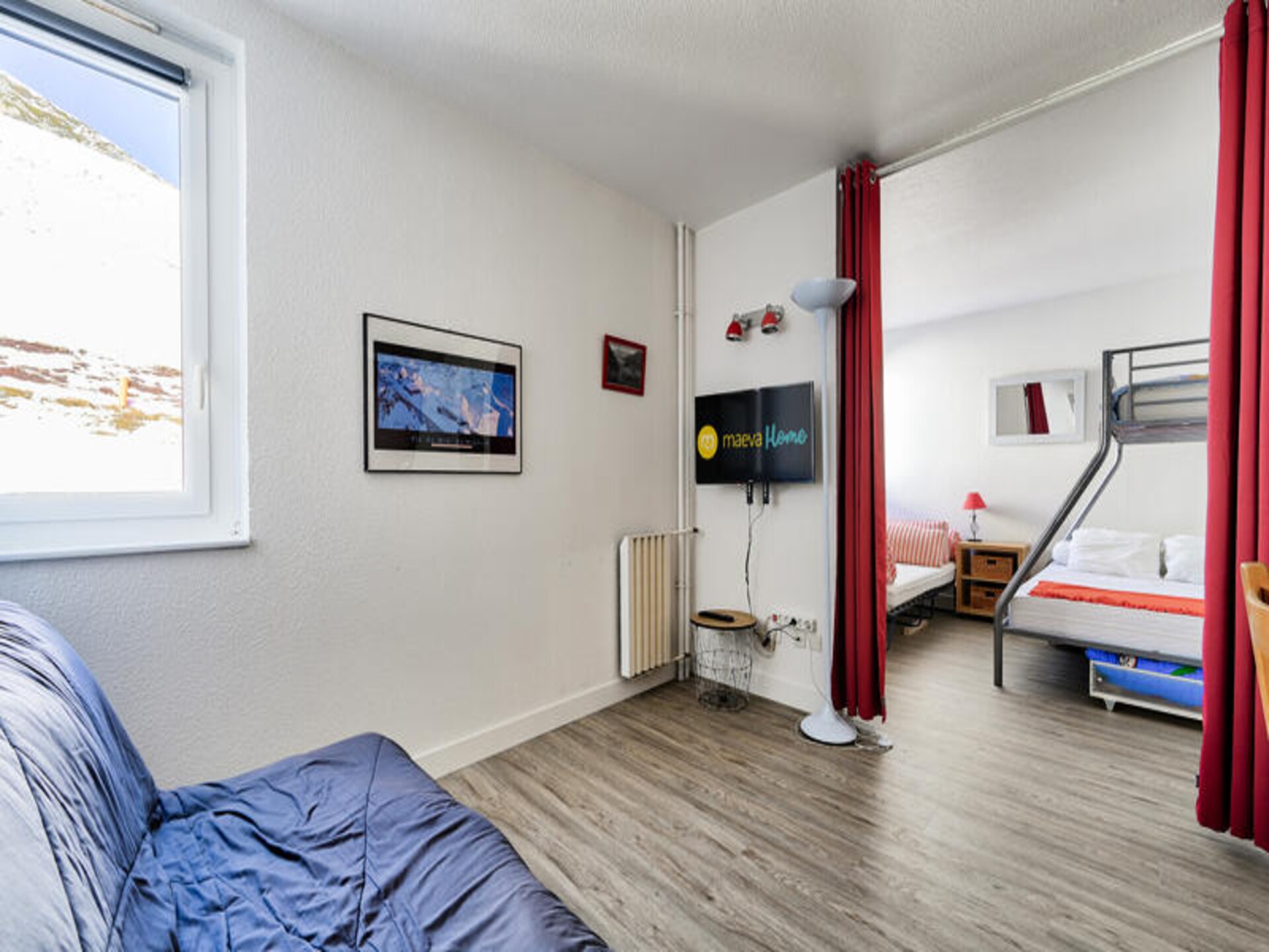 Appartement 30m² aan de piste in La Mongie – 4 personen - foto 9