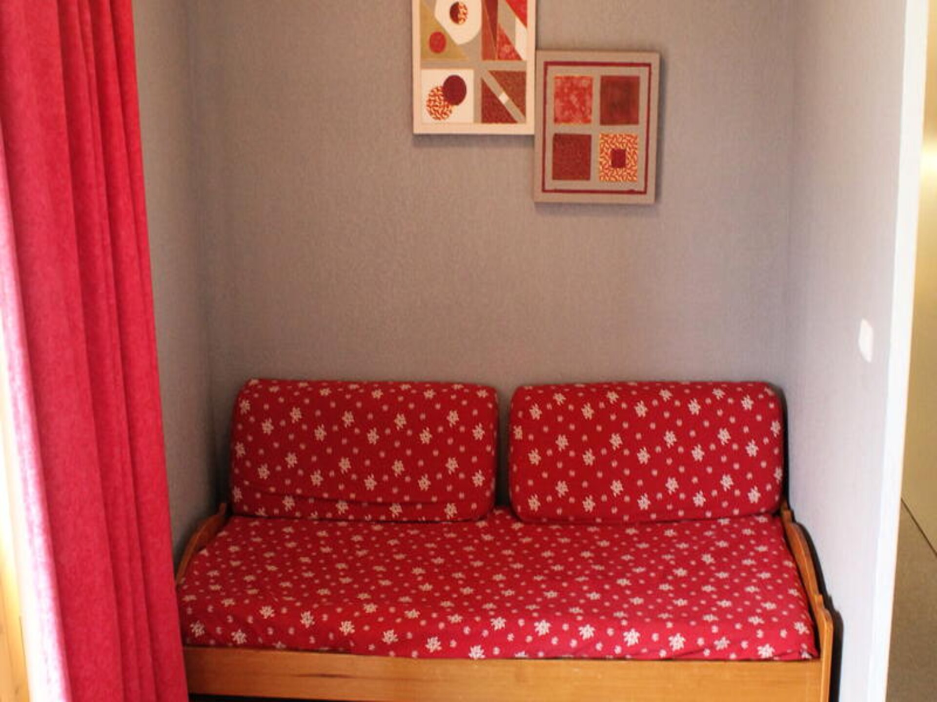 Appartement 6 pers. met balkon en uitzicht op Pic de Bure, vlakbij de piste - foto 19