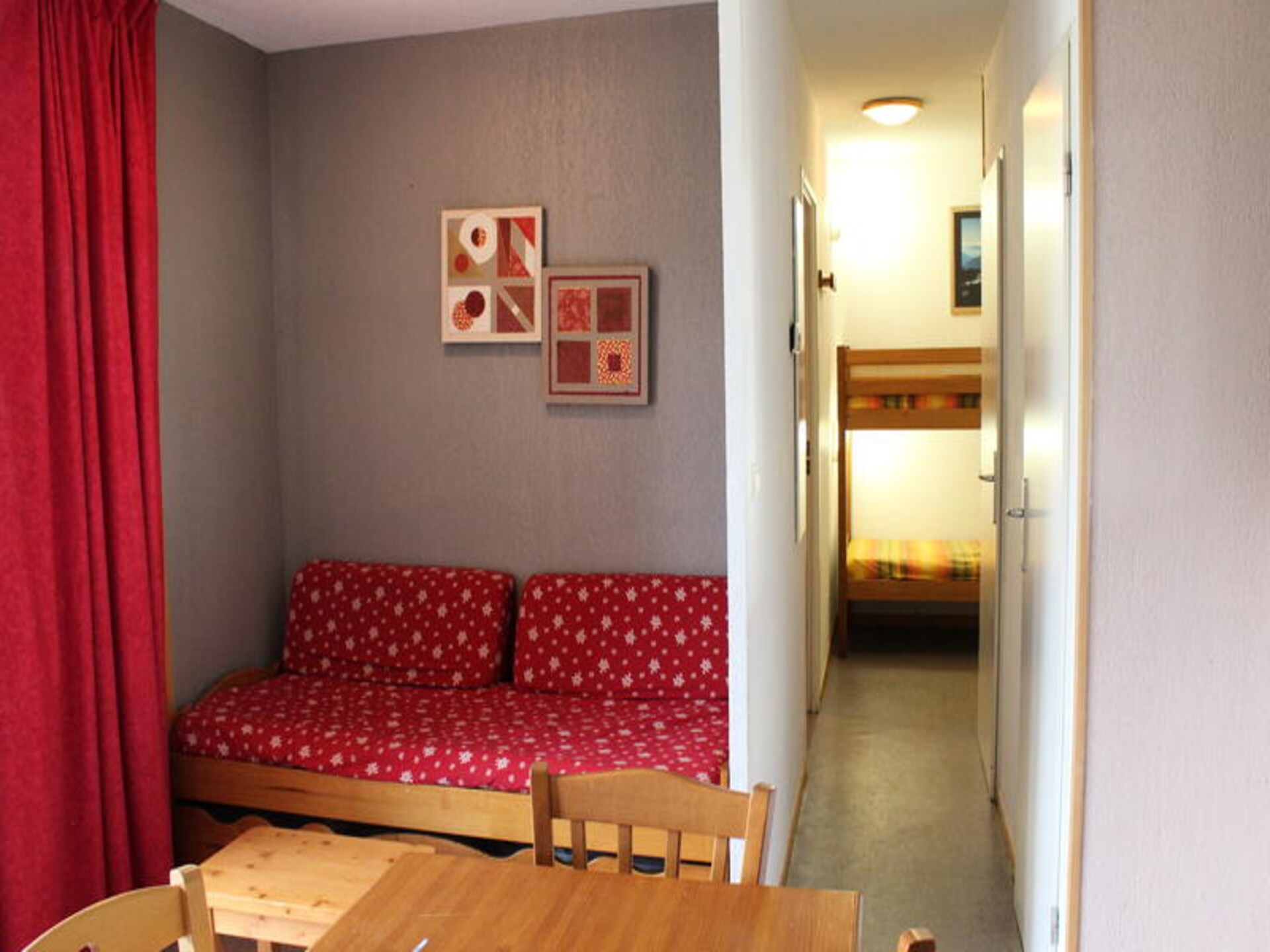 Appartement 6 pers. met balkon en uitzicht op Pic de Bure, vlakbij de piste - foto 20