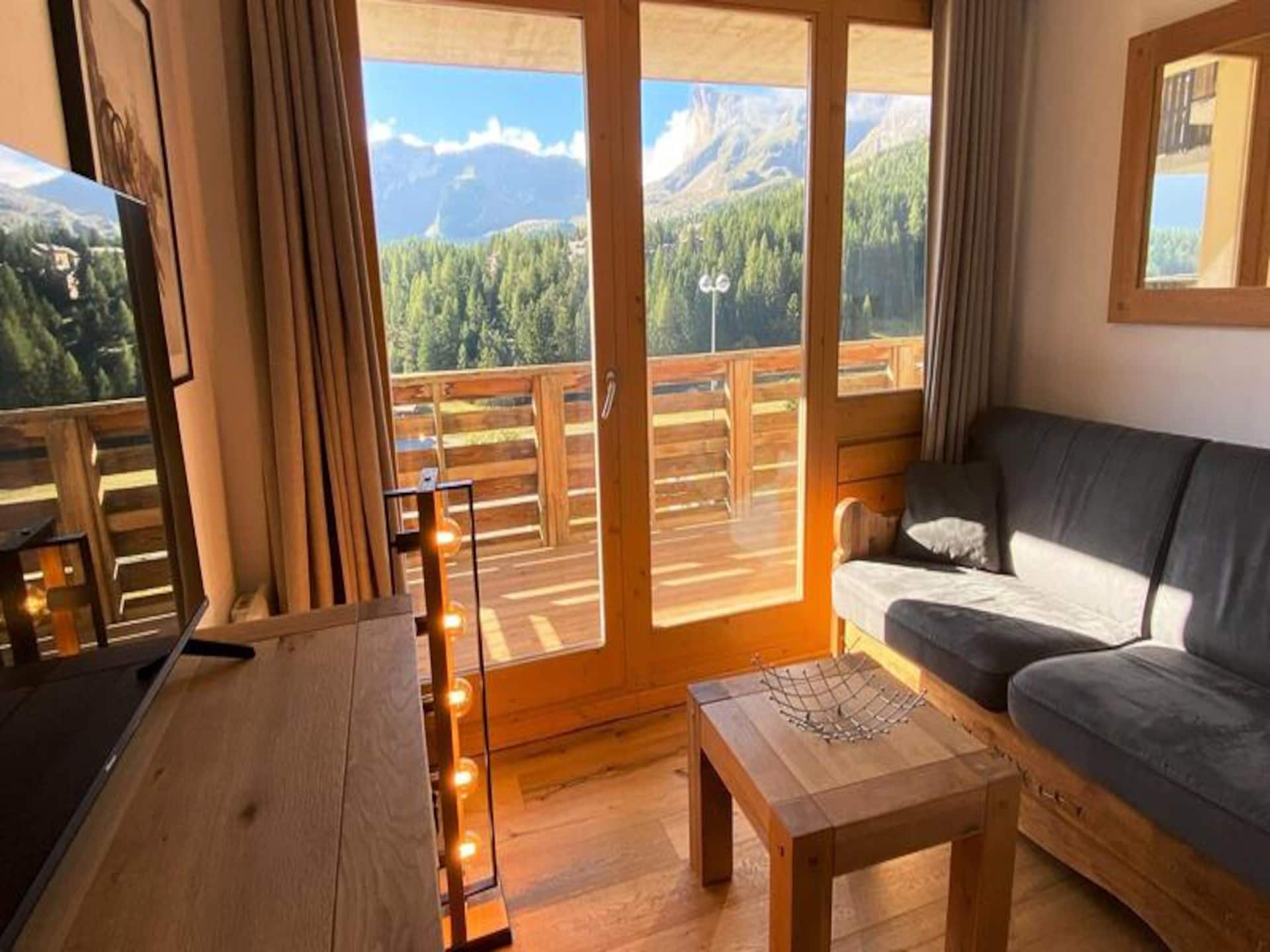 Knus appartement voor 6 in Superdévoluy met uitzicht op de pistes - foto 17