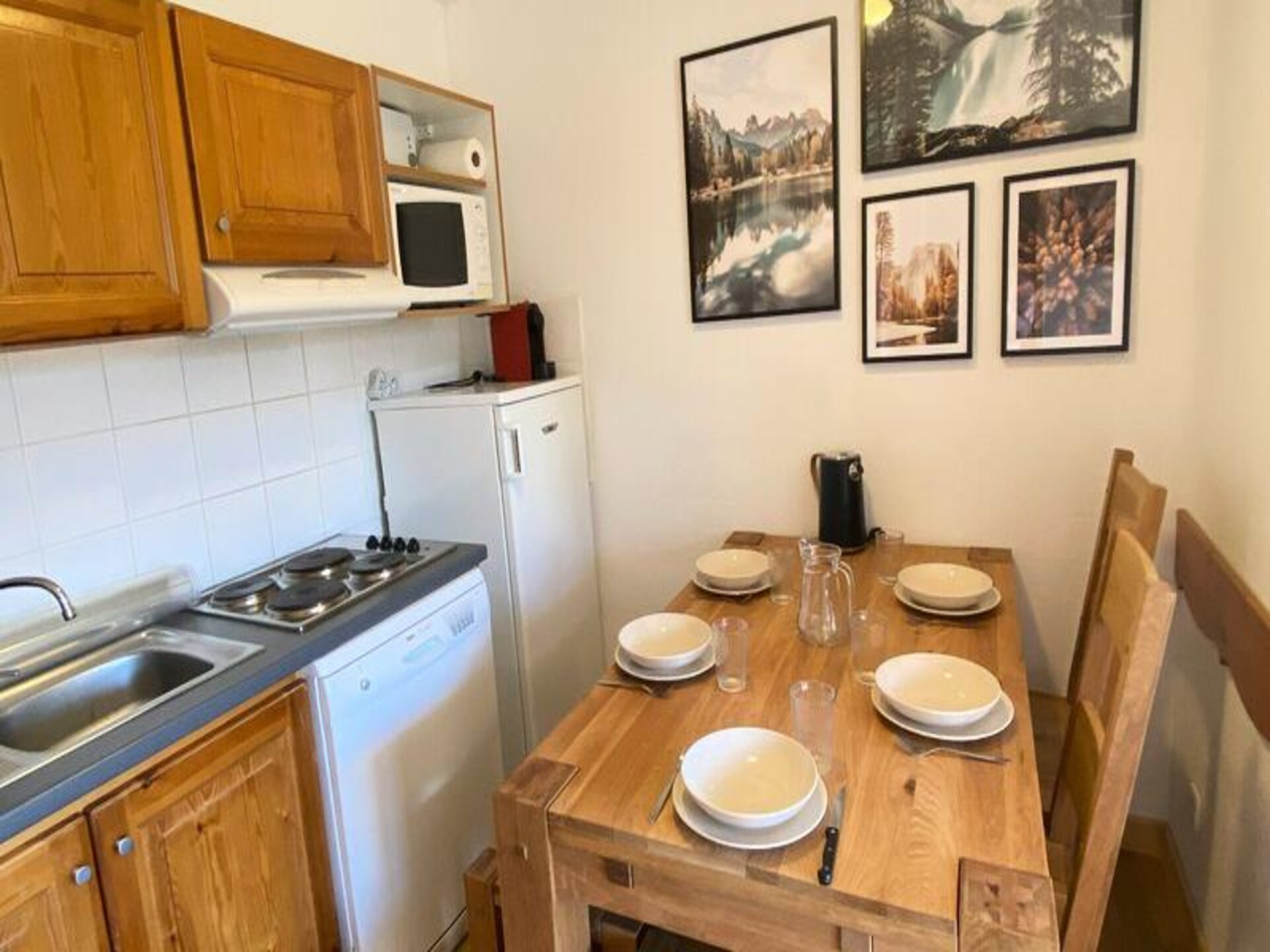 Knus appartement voor 6 in Superdévoluy met uitzicht op de pistes - foto 20