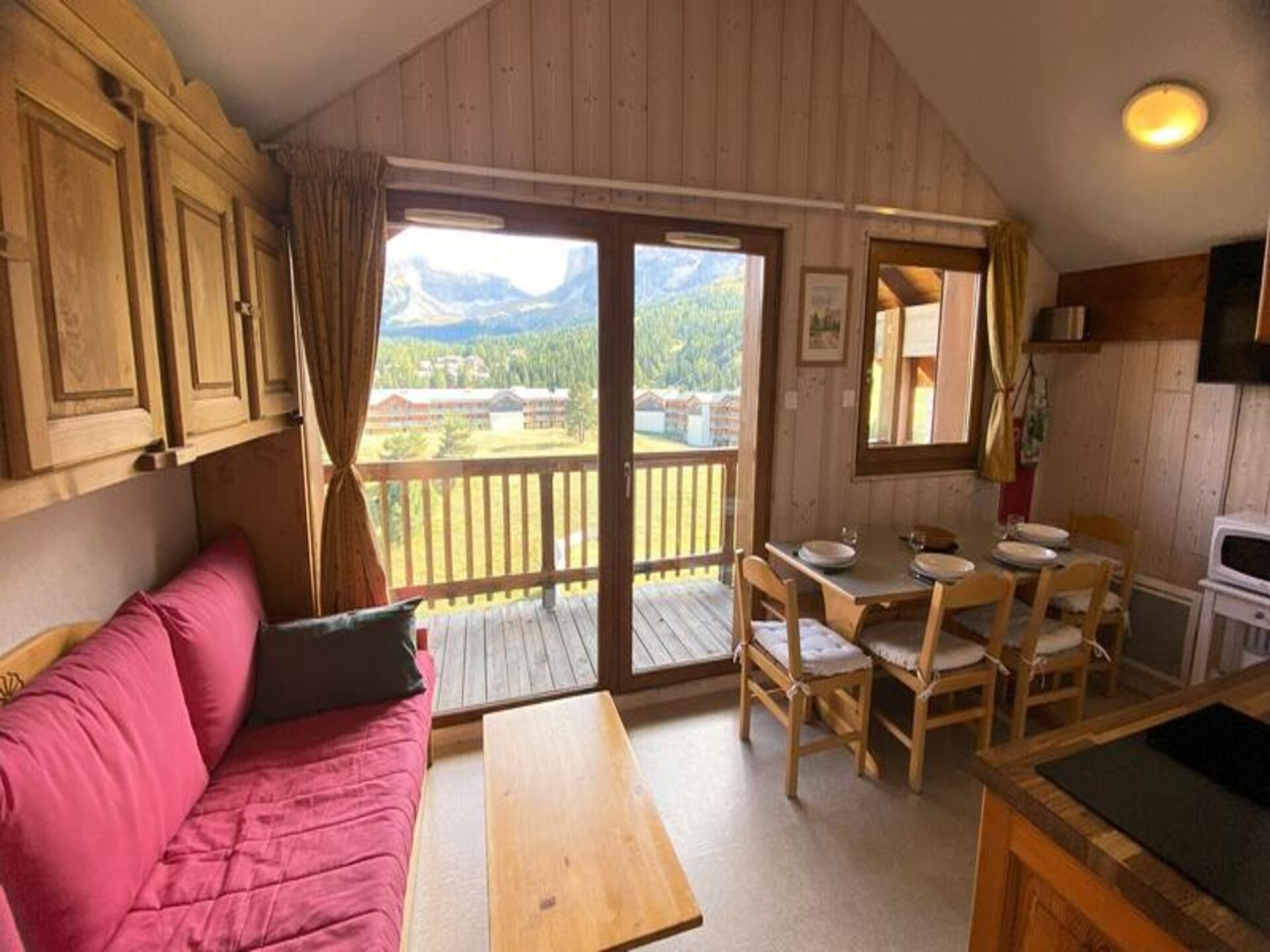 Knus appartement op 200m van de piste met uitzicht op de Pic de Bure - foto 1