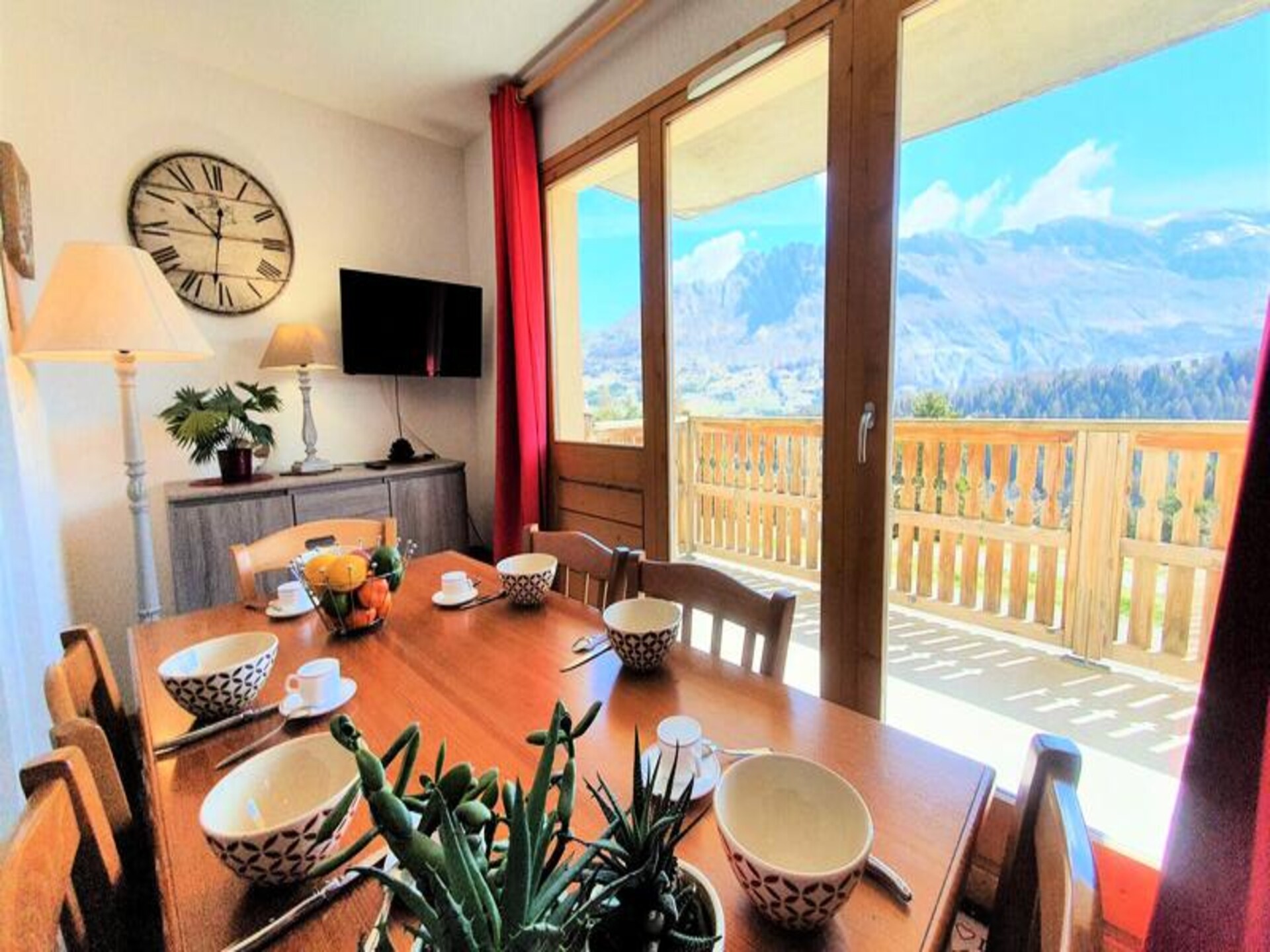 Résidence Les Chaumettes: 6-persoons appartement met uitzicht op Pic de Bure - foto 15