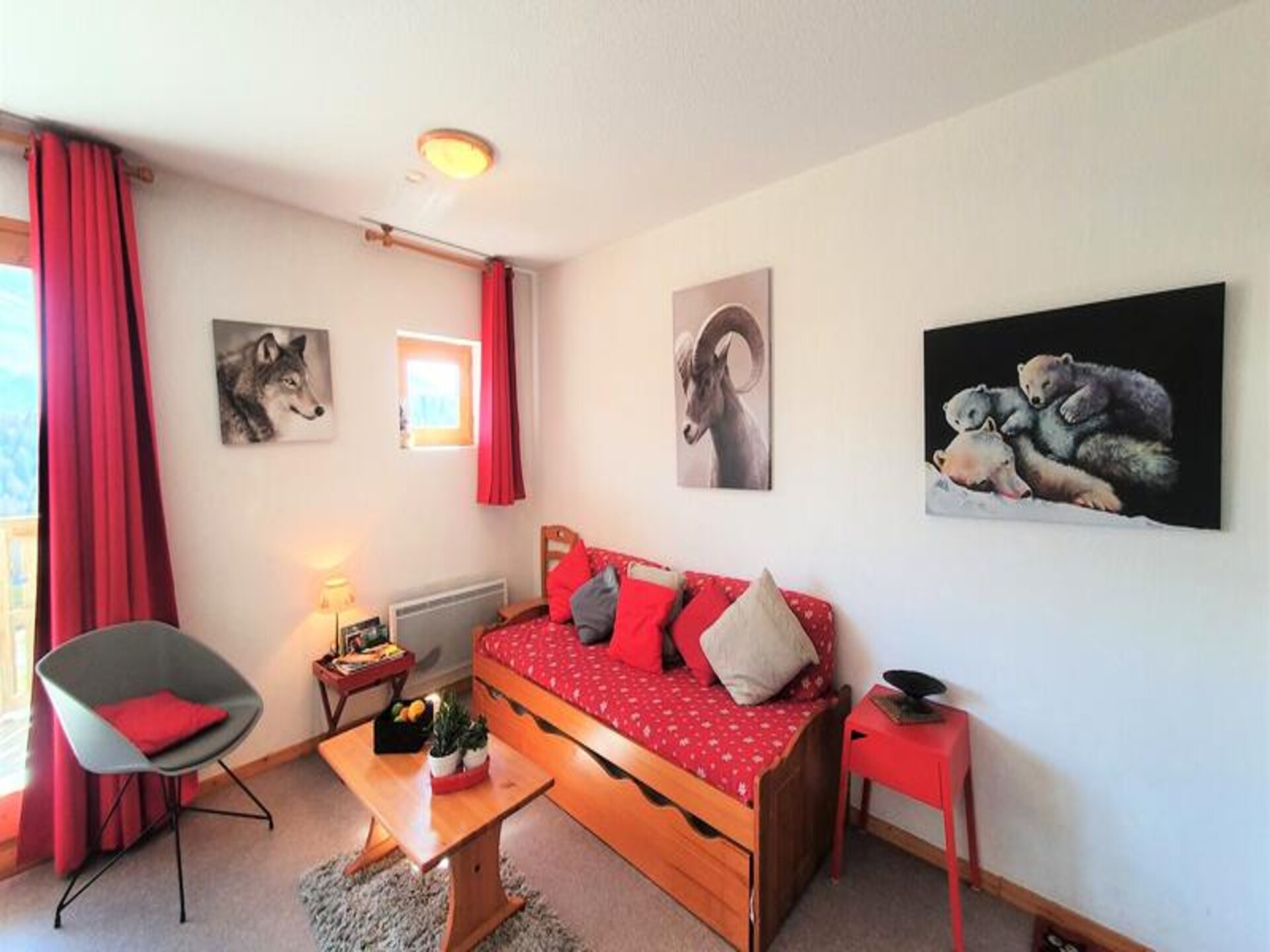 Résidence Les Chaumettes: 6-persoons appartement met uitzicht op Pic de Bure - foto 17