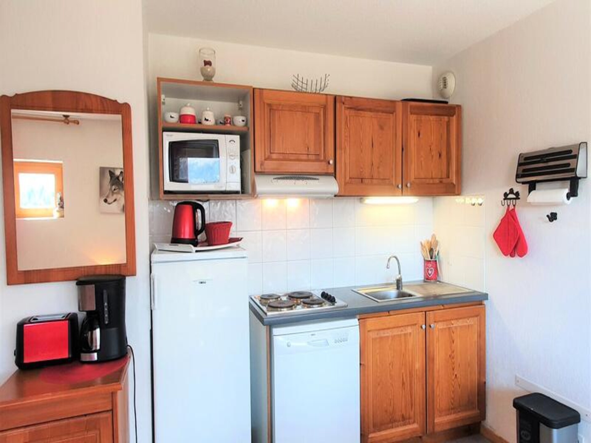 Résidence Les Chaumettes: 6-persoons appartement met uitzicht op Pic de Bure - foto 21