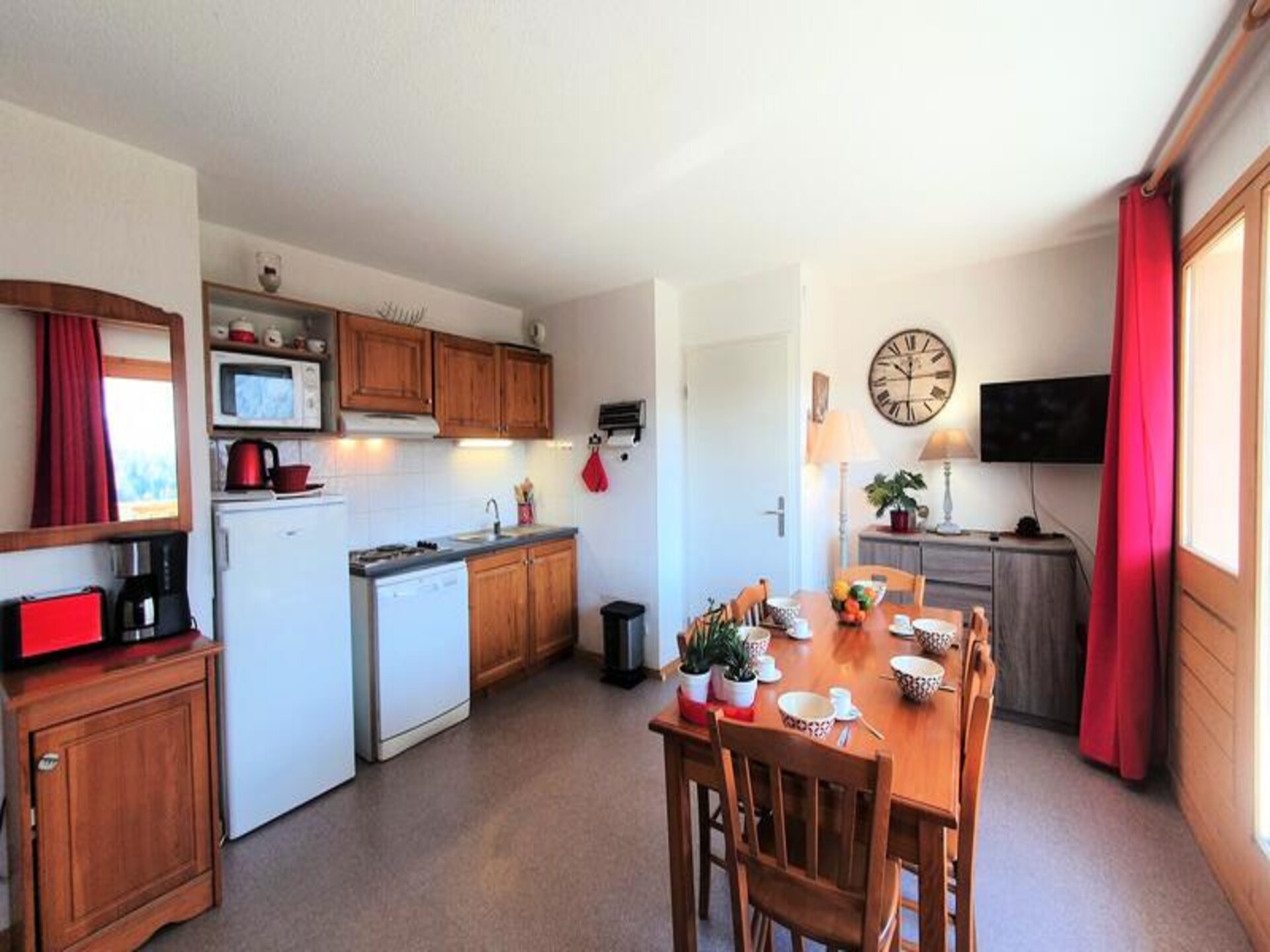 Résidence Les Chaumettes: 6-persoons appartement met uitzicht op Pic de Bure - foto 22