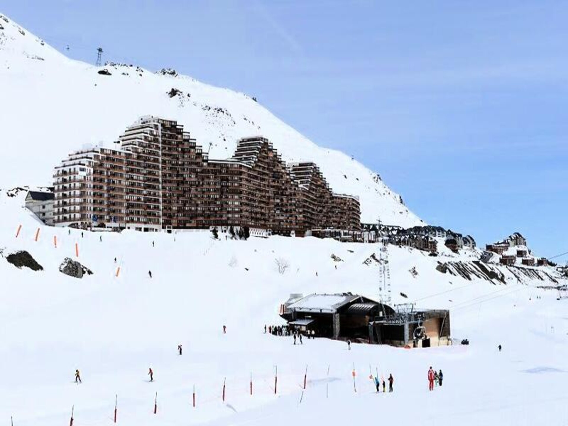 Knusse studio op het zuiden met direct uitzicht op de pistes van La Mongie - foto 3