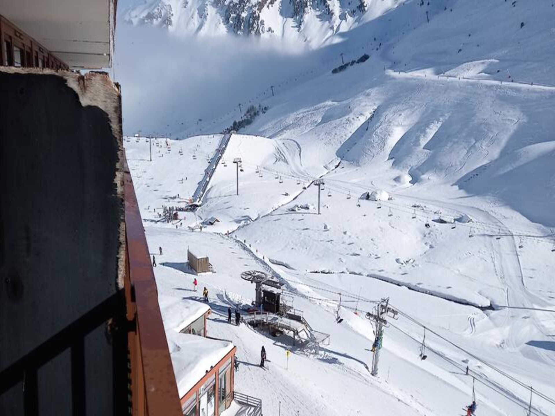 Knusse studio op het zuiden met direct uitzicht op de pistes van La Mongie - foto 17