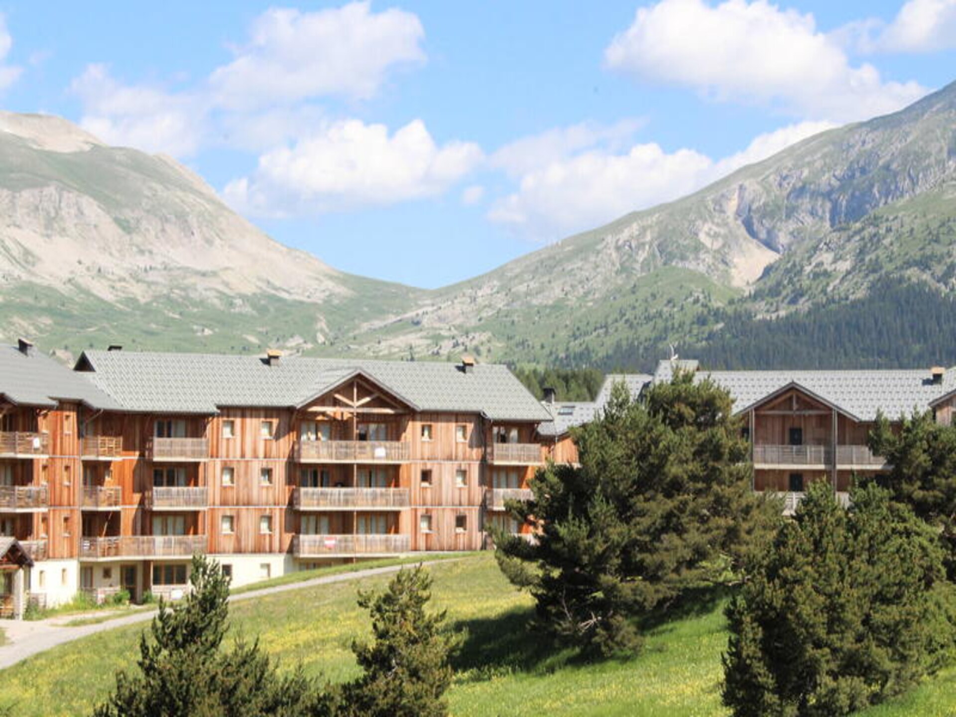 Alpien appartement in Résidence Les Chaumettes met panoramisch uitzicht op Pic de Bure - foto 11