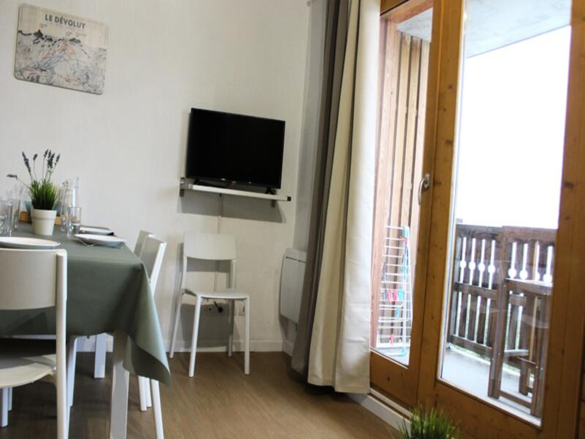 Alpien appartement in Résidence Les Chaumettes met panoramisch uitzicht op Pic de Bure - foto 17