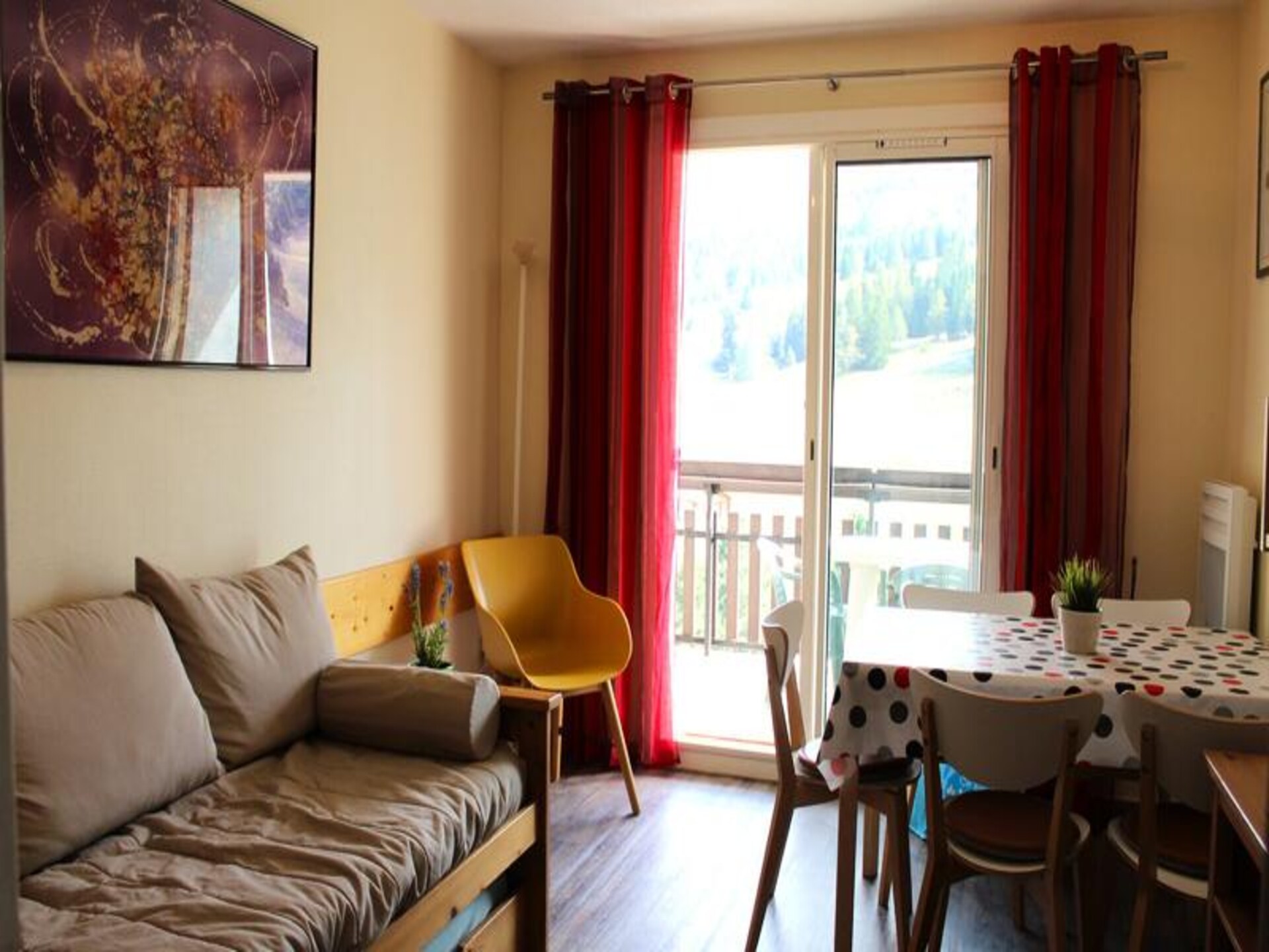 Appartement aan de piste in Superdévoluy met panoramisch uitzicht op de Pic de Bure - foto 4