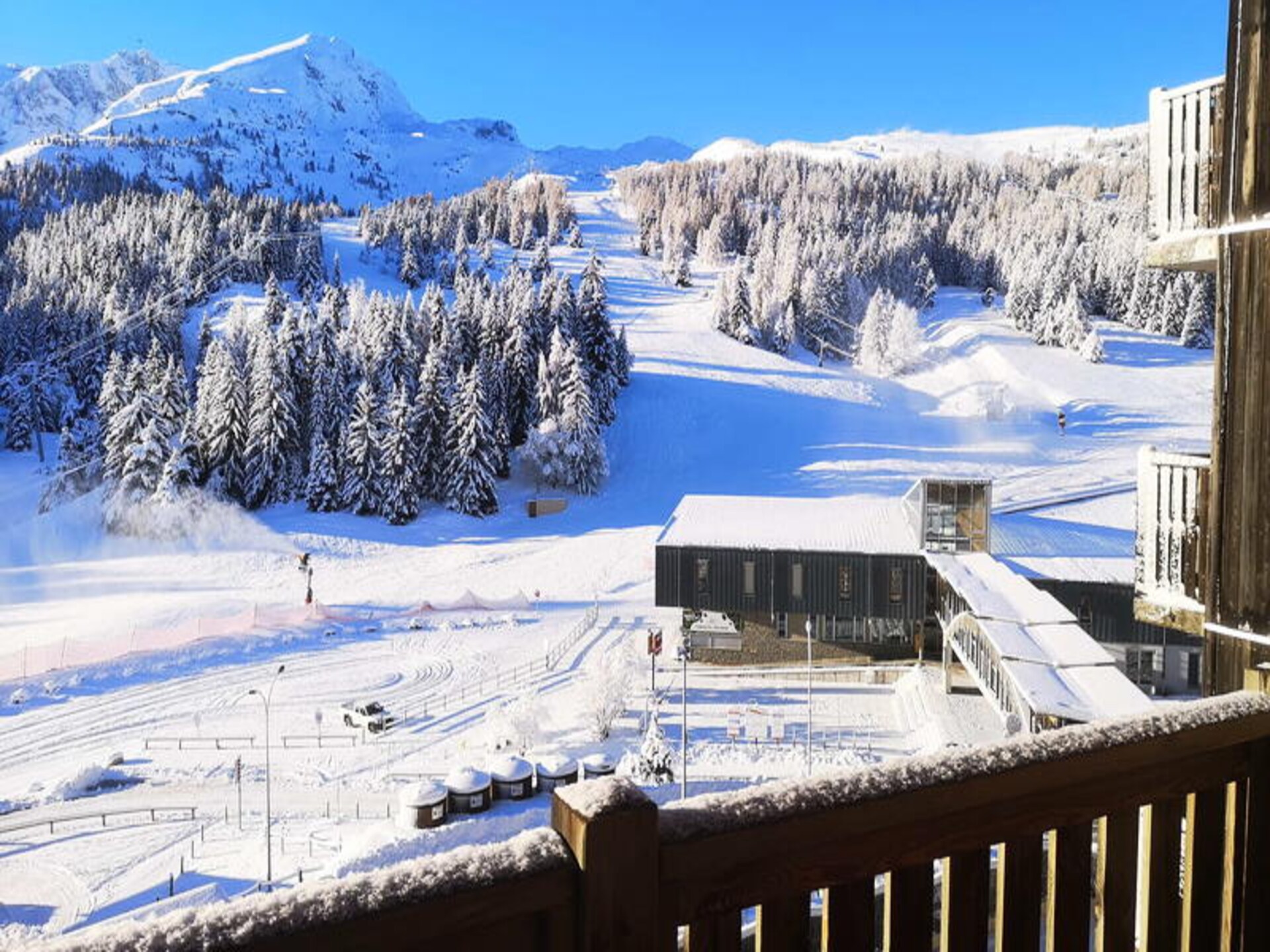 Appartement 6p in Le Dévoluy, direct aan de piste met balkon op zuiden - foto 26