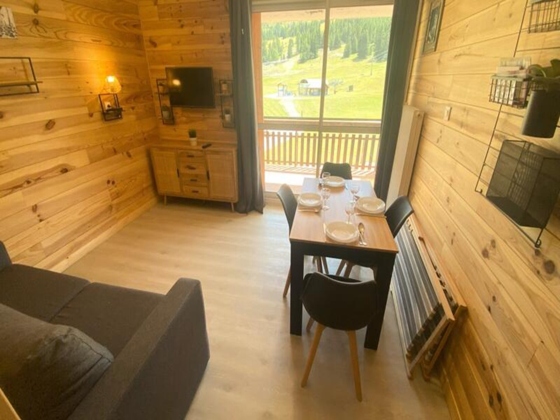 Chaletstudio Superdévoluy: ski-in/ski-out met panoramisch uitzicht op de Alpen - foto 9