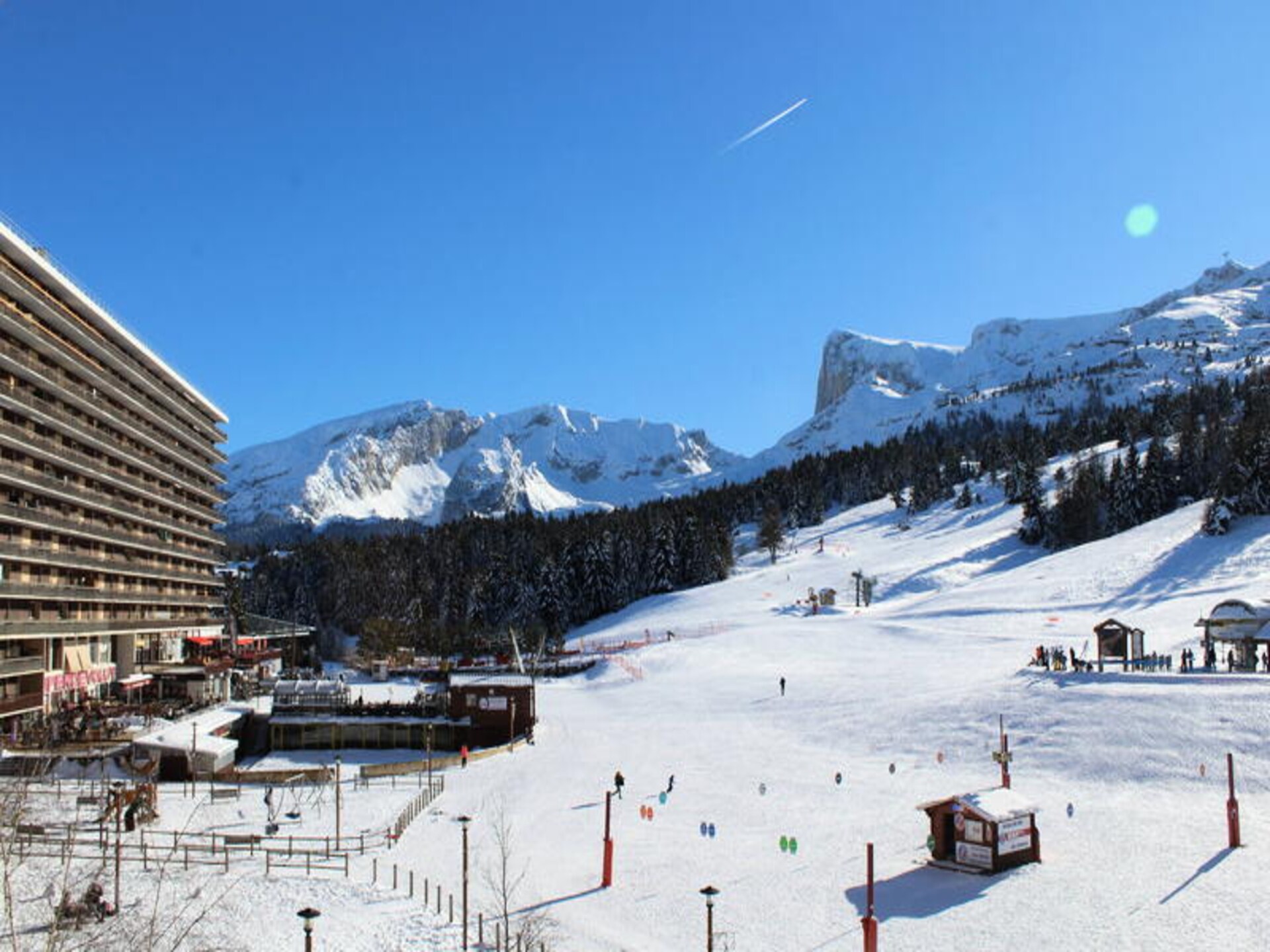 Chaletstudio Superdévoluy: ski-in/ski-out met panoramisch uitzicht op de Alpen - foto 22