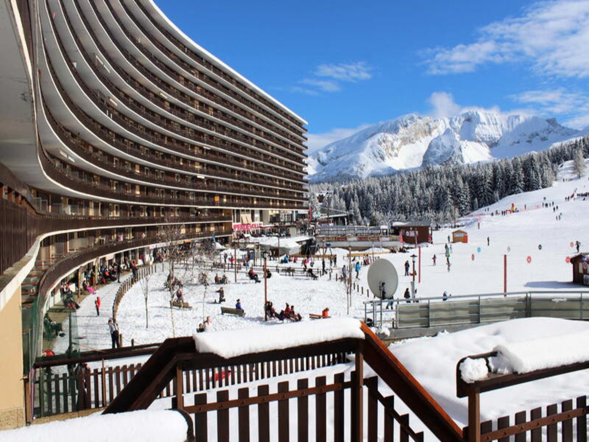 Studio aan de piste in Superdévoluy met uitzicht op de Pic de Bure - foto 3