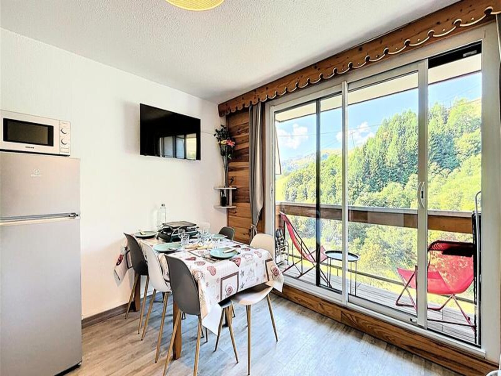 Studio op 13e verdieping met balkon op zuiden en ski-in/ski-out in Les Arcs 1800 - foto 11