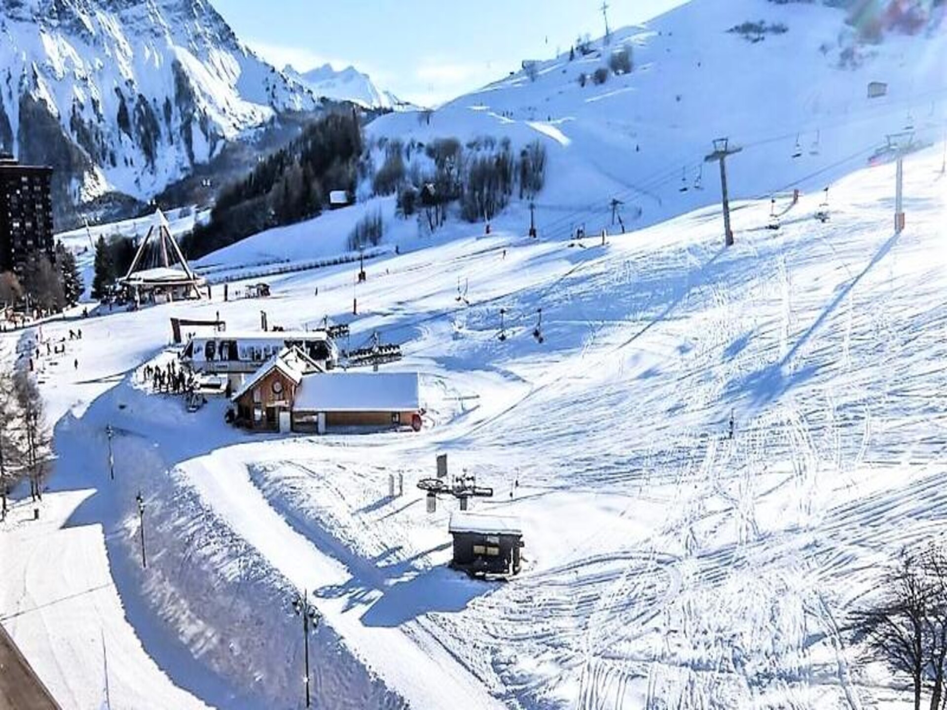 Studio op de 8e verdieping met panoramisch uitzicht op de pistes in Villarembert - foto 15