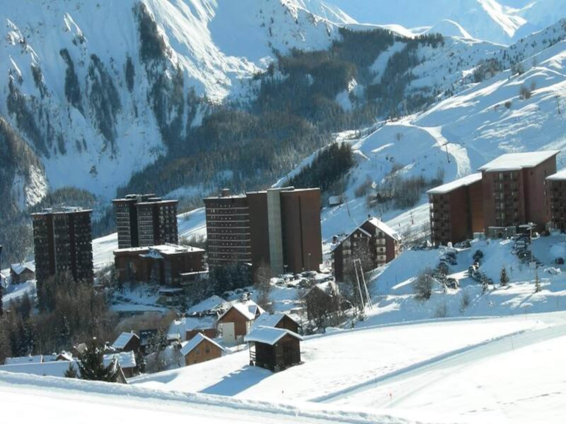 Studio op de 8e verdieping met panoramisch uitzicht op de pistes in Villarembert - foto 21