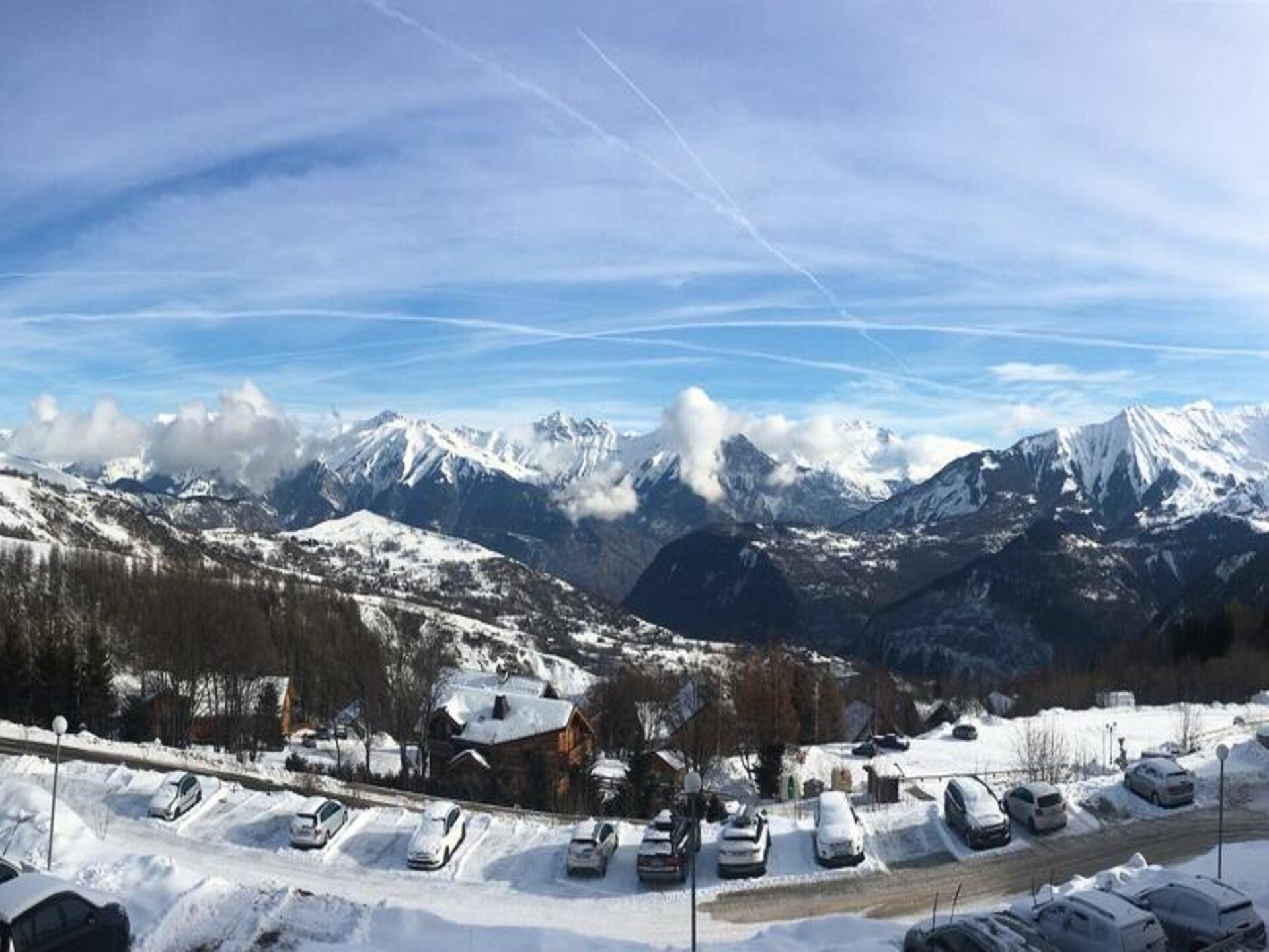 Appartement op 50m van de piste met zwembad en balkon in Villarembert - foto 3