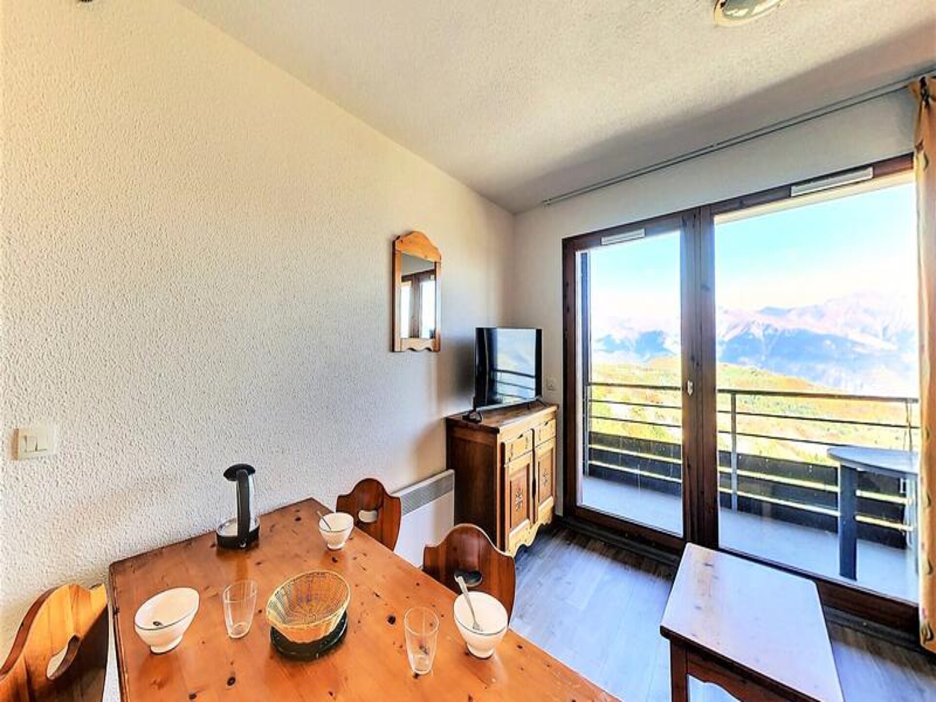 Appartement op 50m van de piste met zwembad en balkon in Villarembert - foto 7
