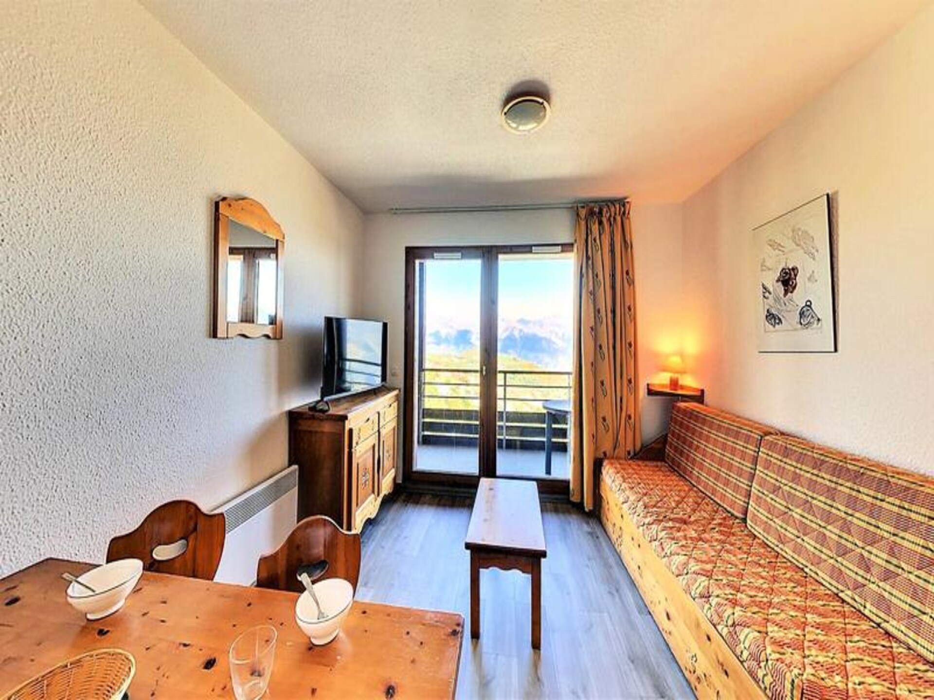 Appartement op 50m van de piste met zwembad en balkon in Villarembert - foto 8