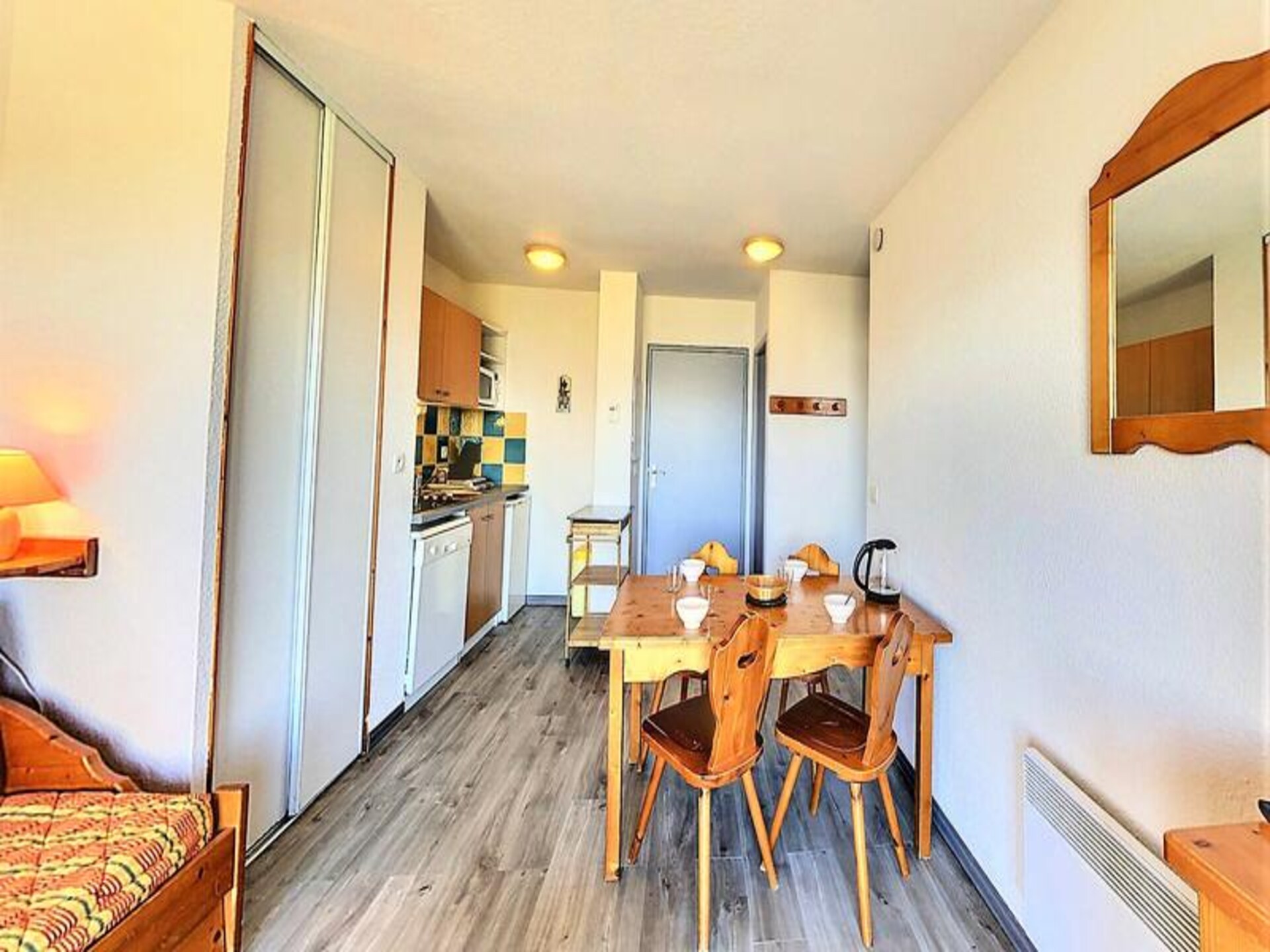 Appartement op 50m van de piste met zwembad en balkon in Villarembert - foto 11