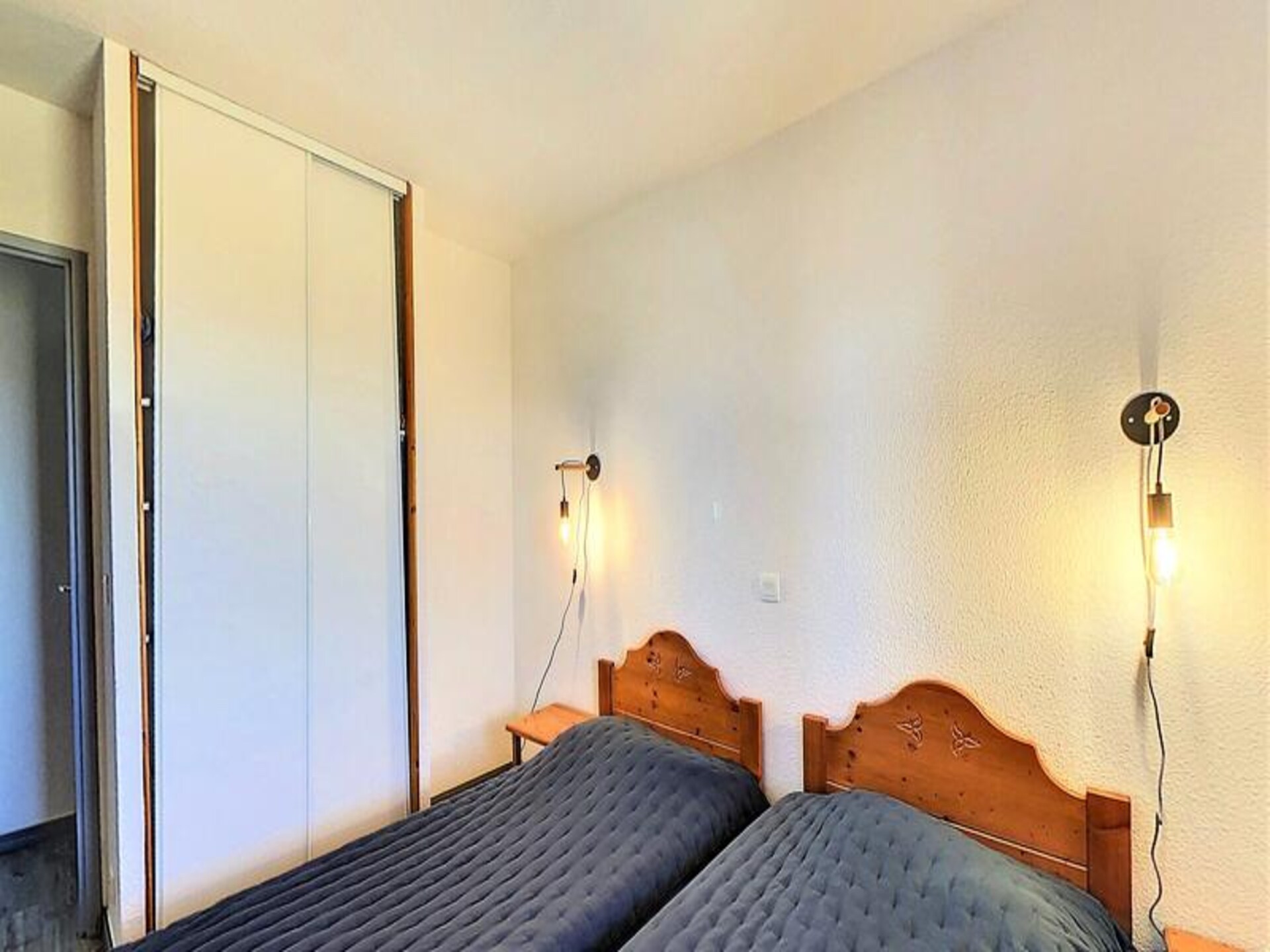 Appartement op 50m van de piste met zwembad en balkon in Villarembert - foto 12