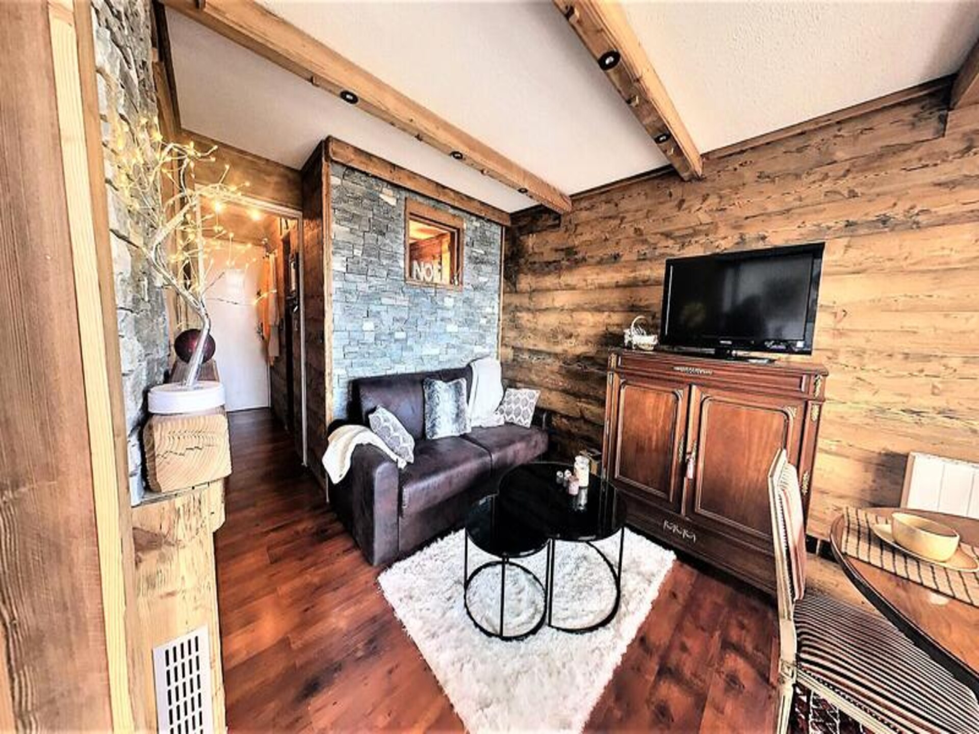 Ski-in/ski-out appartement met zwembad en haard in Villarembert - foto 12