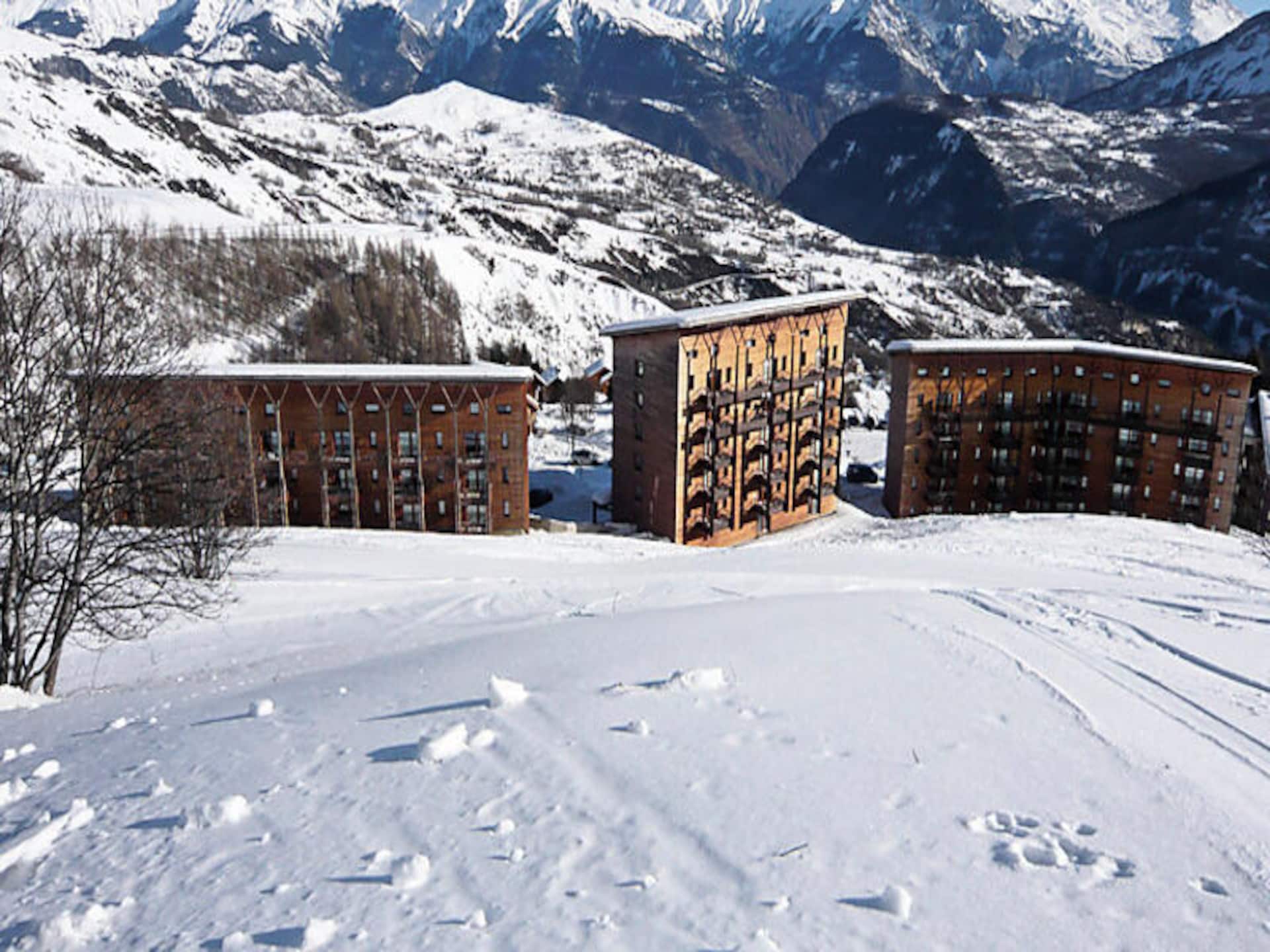 Ski-in/ski-out appartement met panoramisch uitzicht op de pistes in Villarembert - foto 4