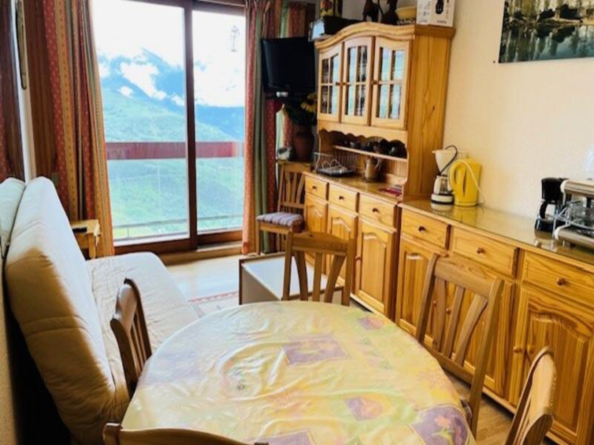 Appartement 6p met balkons en uitzicht op de pistes in Villarembert - foto 7