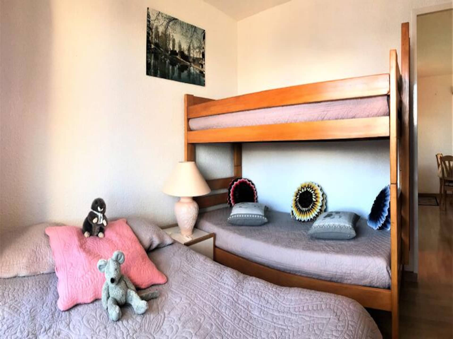 Appartement 6p met balkons en uitzicht op de pistes in Villarembert - foto 17