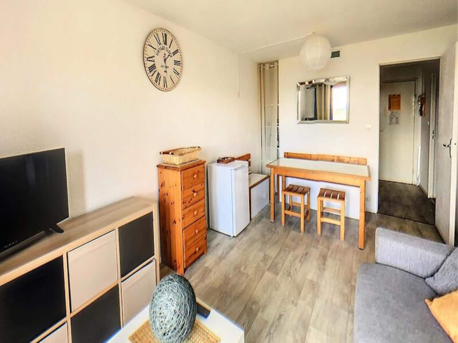 Studio met balkon op 50m van de piste in Saint-Sorlin-d'Arves - foto 11