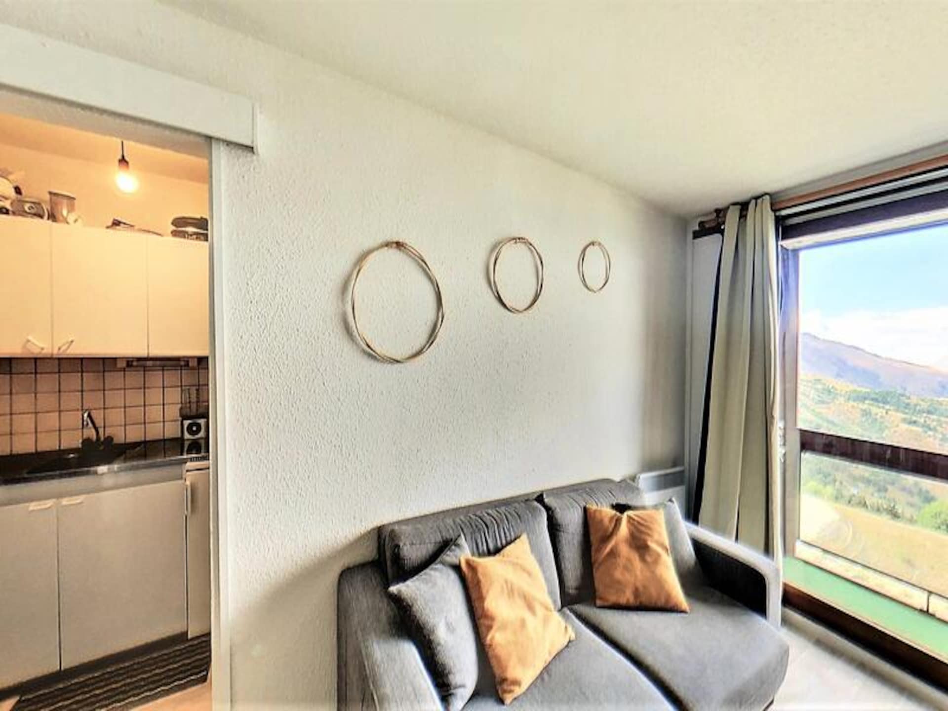 Studio met balkon op 50m van de piste in Saint-Sorlin-d'Arves - foto 13