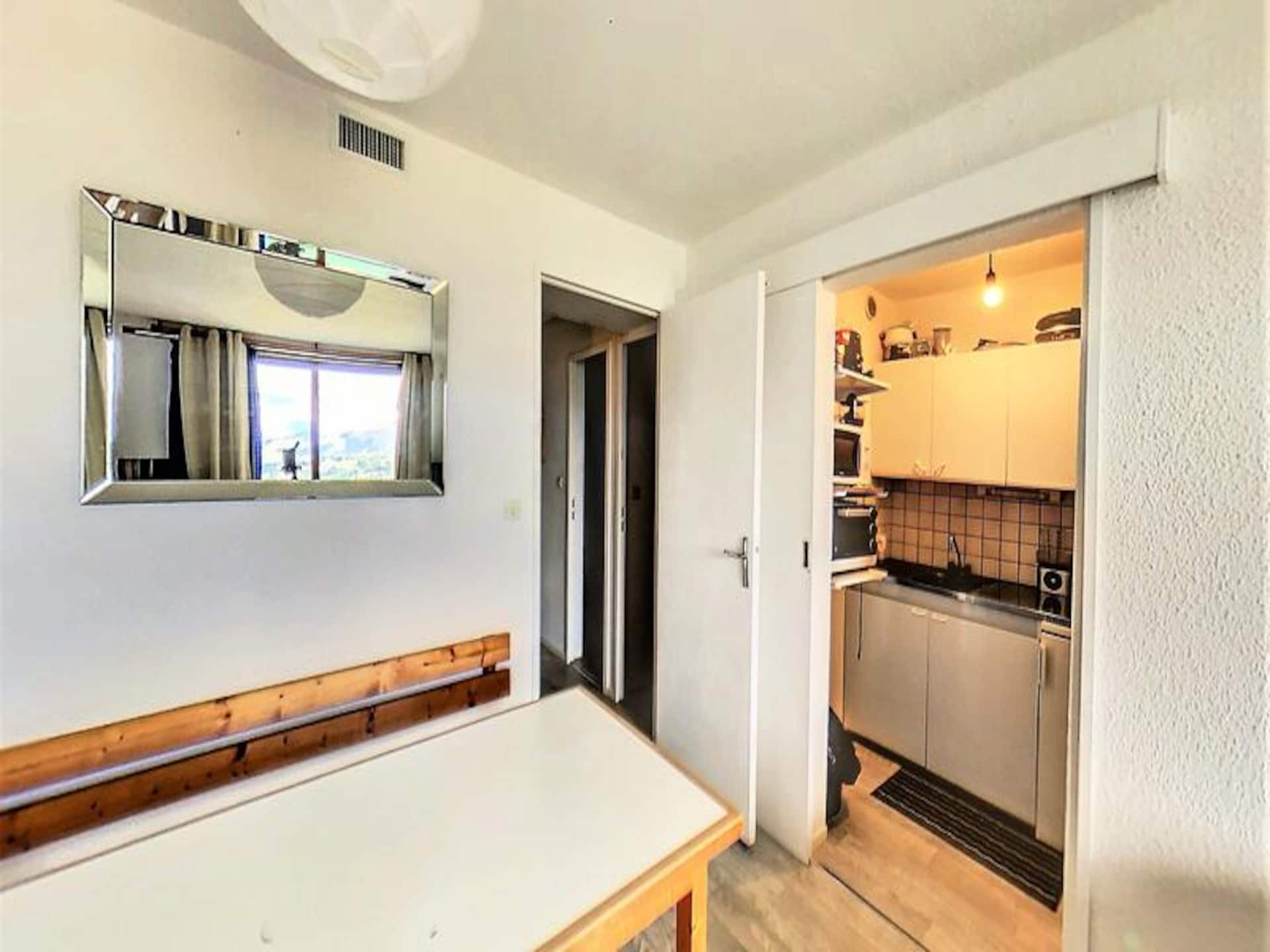 Studio met balkon op 50m van de piste in Saint-Sorlin-d'Arves - foto 14