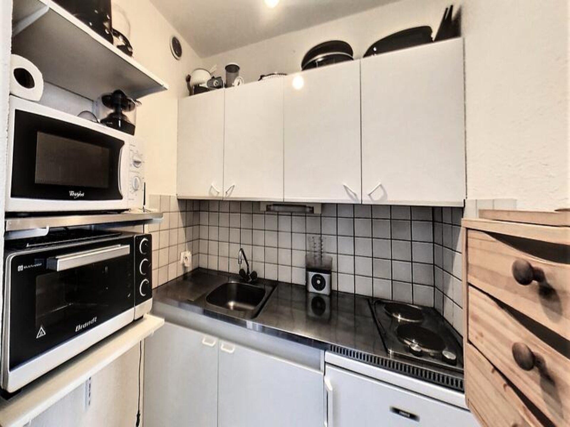 Studio met balkon op 50m van de piste in Saint-Sorlin-d'Arves - foto 15