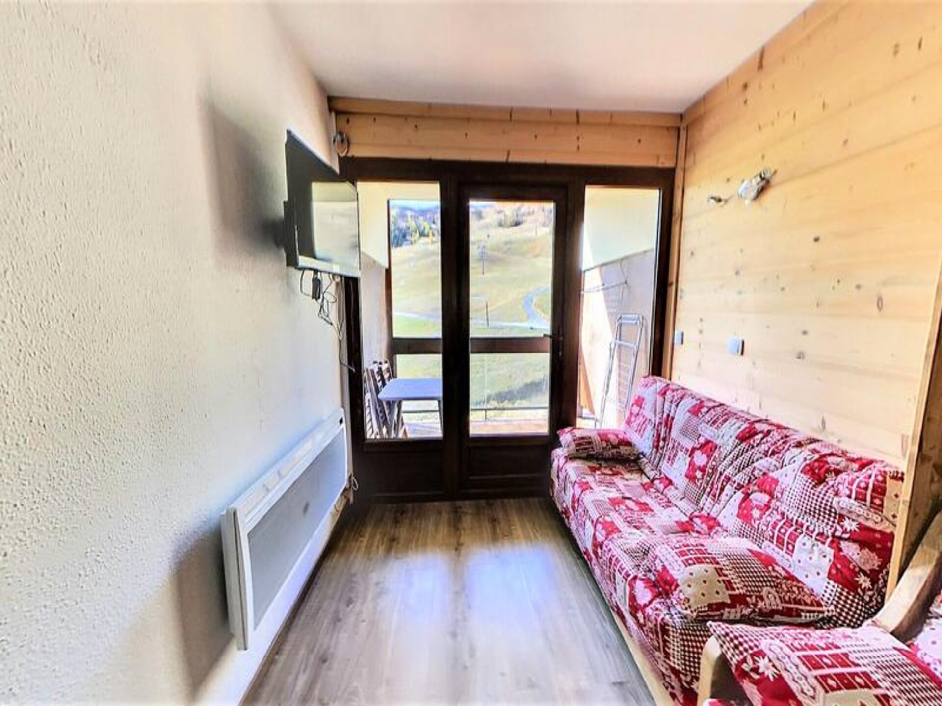 Studio op de piste in Villarembert met zwembad en zuidbalkon - foto 10