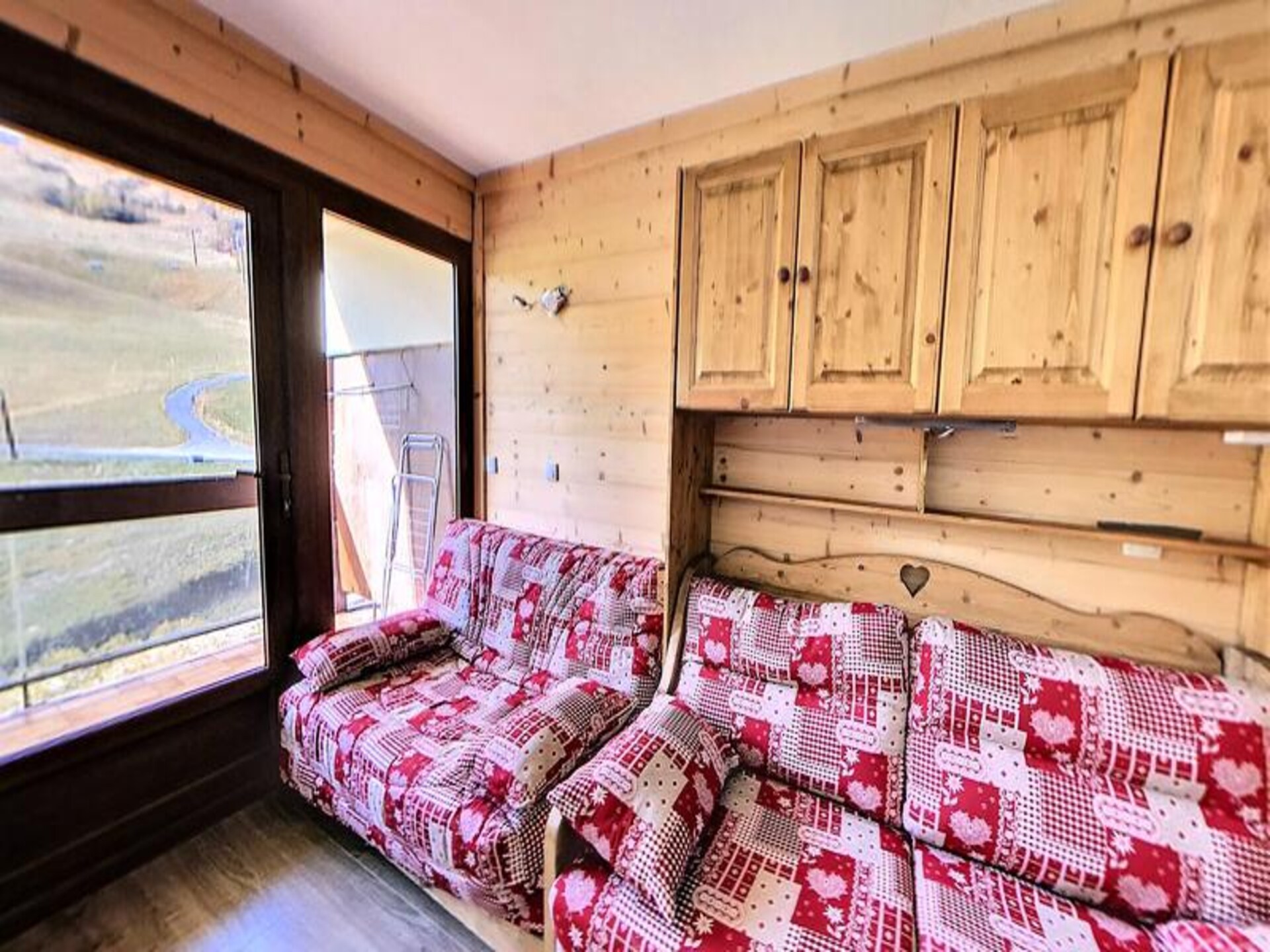 Studio op de piste in Villarembert met zwembad en zuidbalkon - foto 11