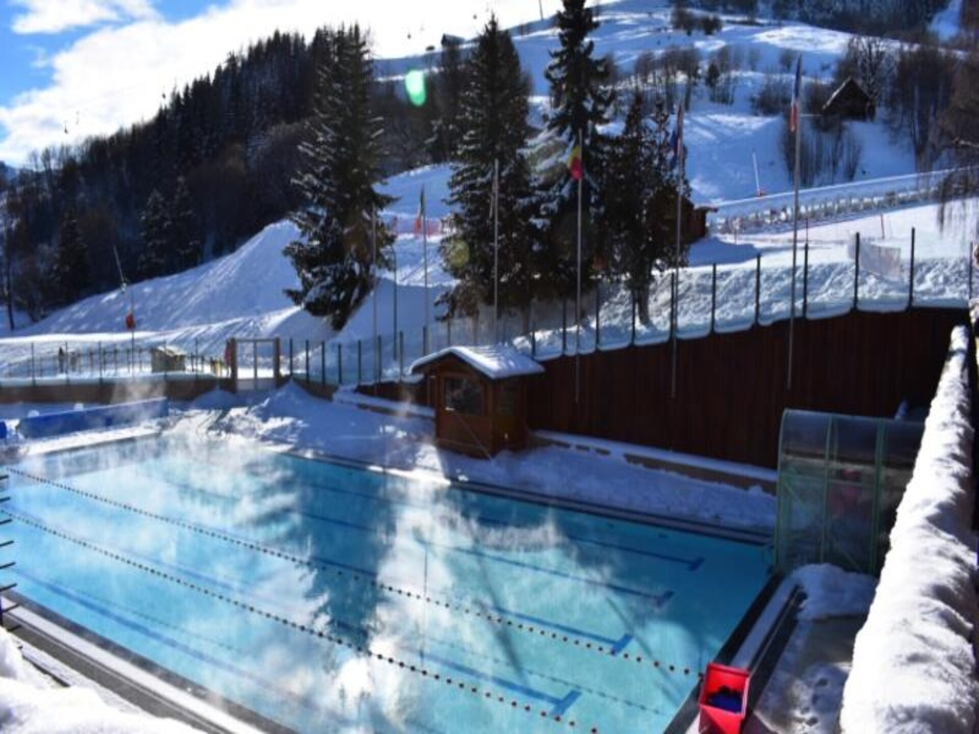 Knusse studio op de piste in Le Corbier, directe ski-in/ski-out - foto 5