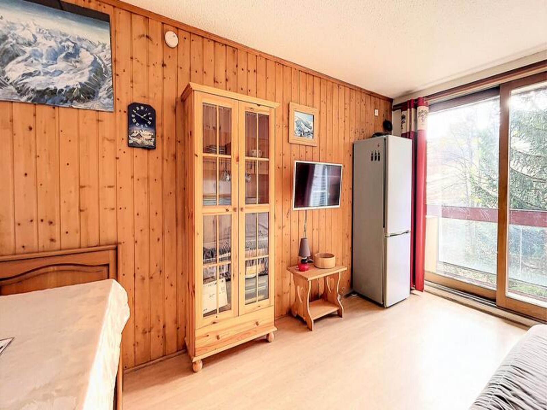 Studio met balkon op het zuiden, ski-in/ski-out aan de voet van de piste - foto 12