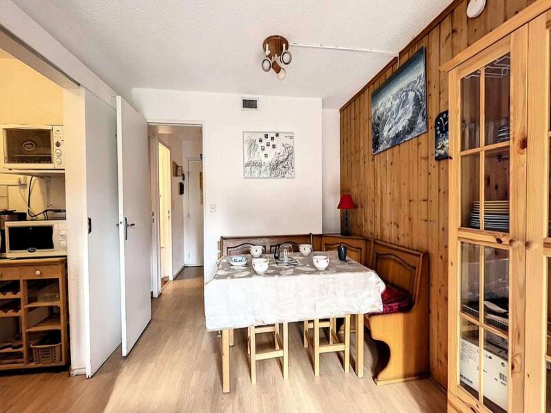 Studio met balkon op het zuiden, ski-in/ski-out aan de voet van de piste - foto 14