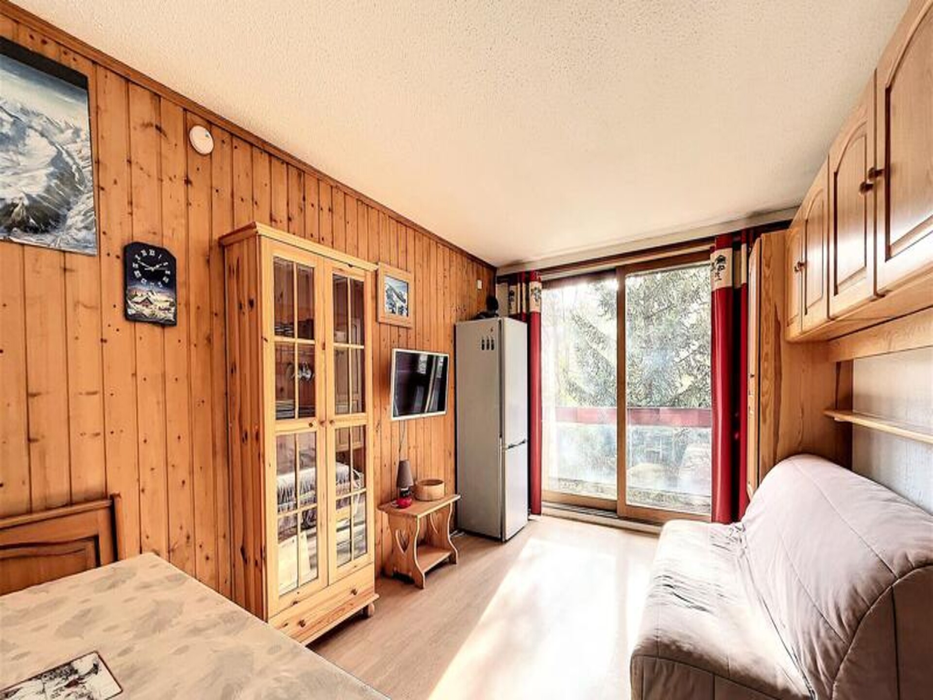 Studio met balkon op het zuiden, ski-in/ski-out aan de voet van de piste - foto 16